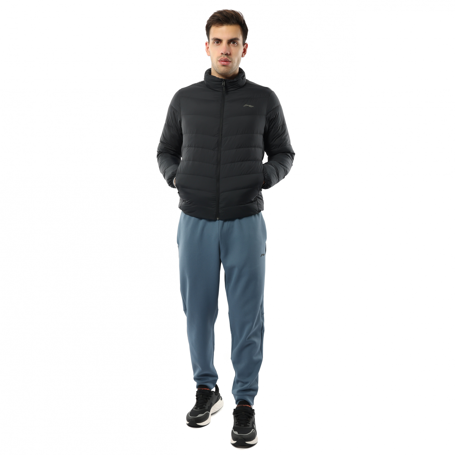 AYMU091-1 Пуховик Essentials черный