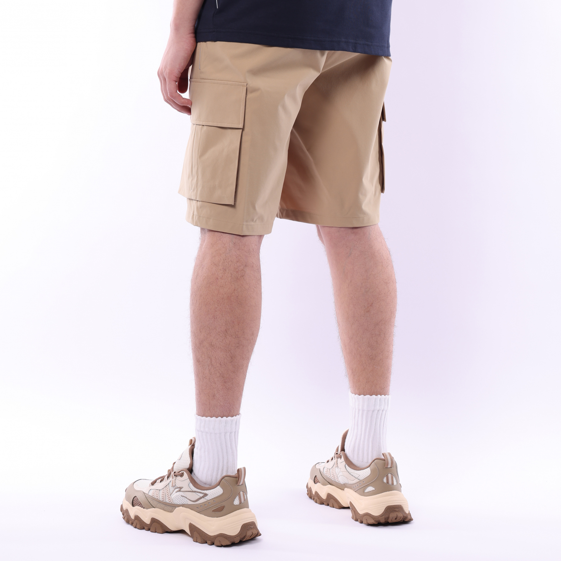 AKSV419-5 Шорты Cross коричневый