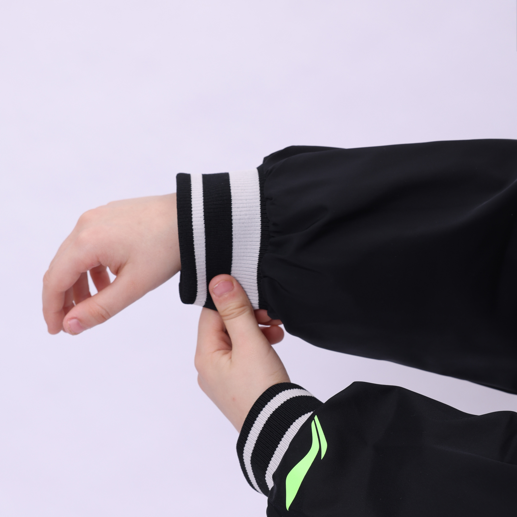 YJDU027-2 Basketball Jacket Vapor Blue/Black