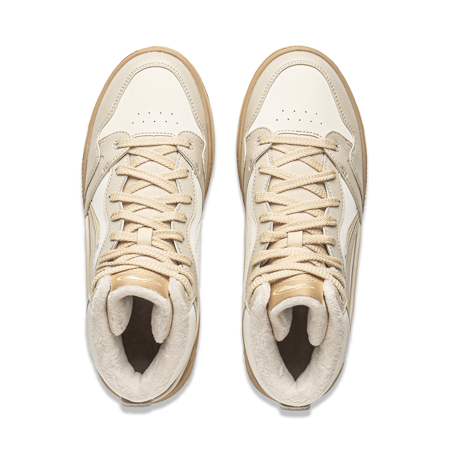 AGCV408-2 Кроссовки Common 80s Mid бежевый