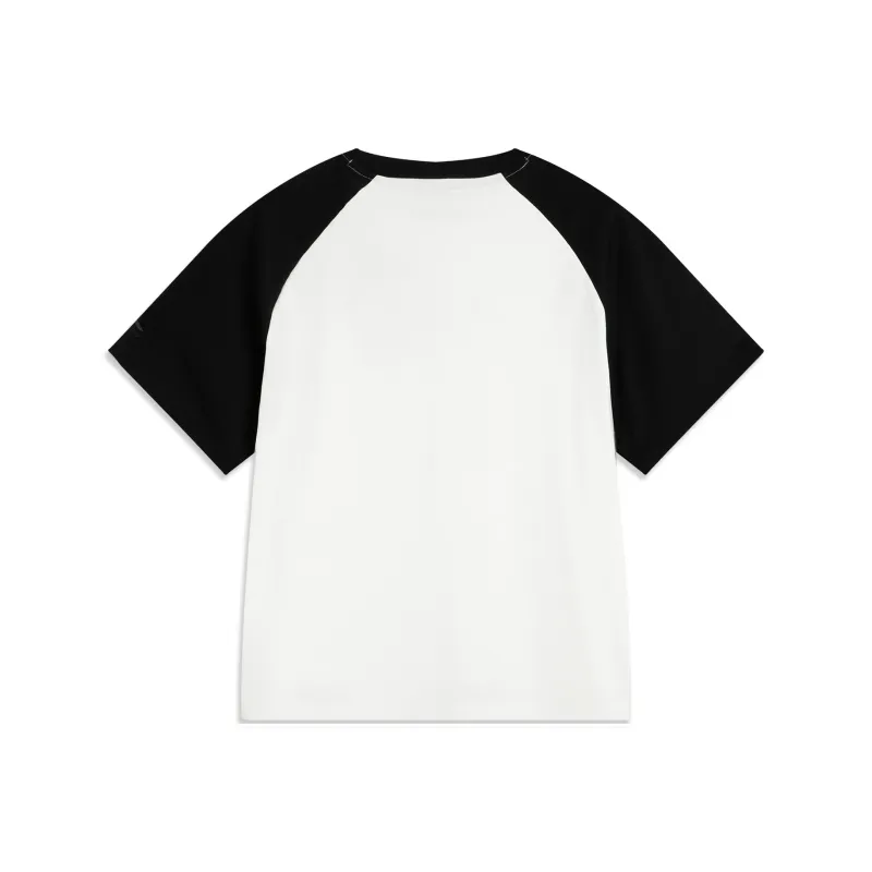 AHSV194-4 Футболка Lifestyle белый / черный