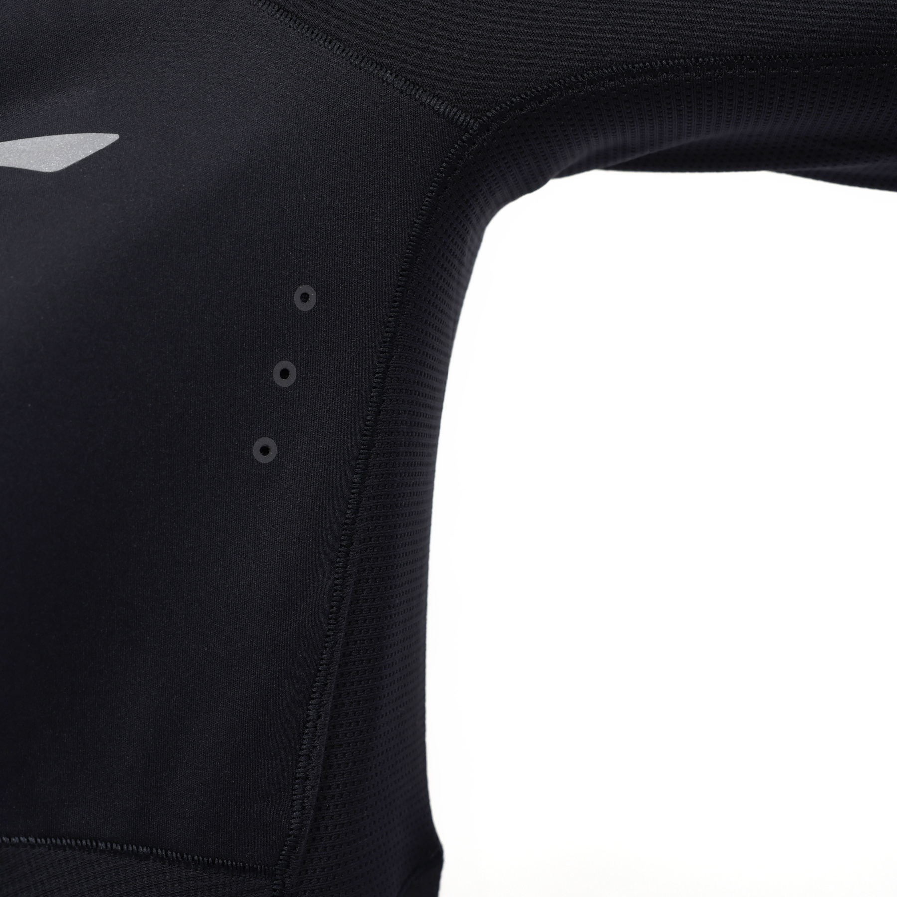 ATLW018-4 Лонгслив Jogging черный