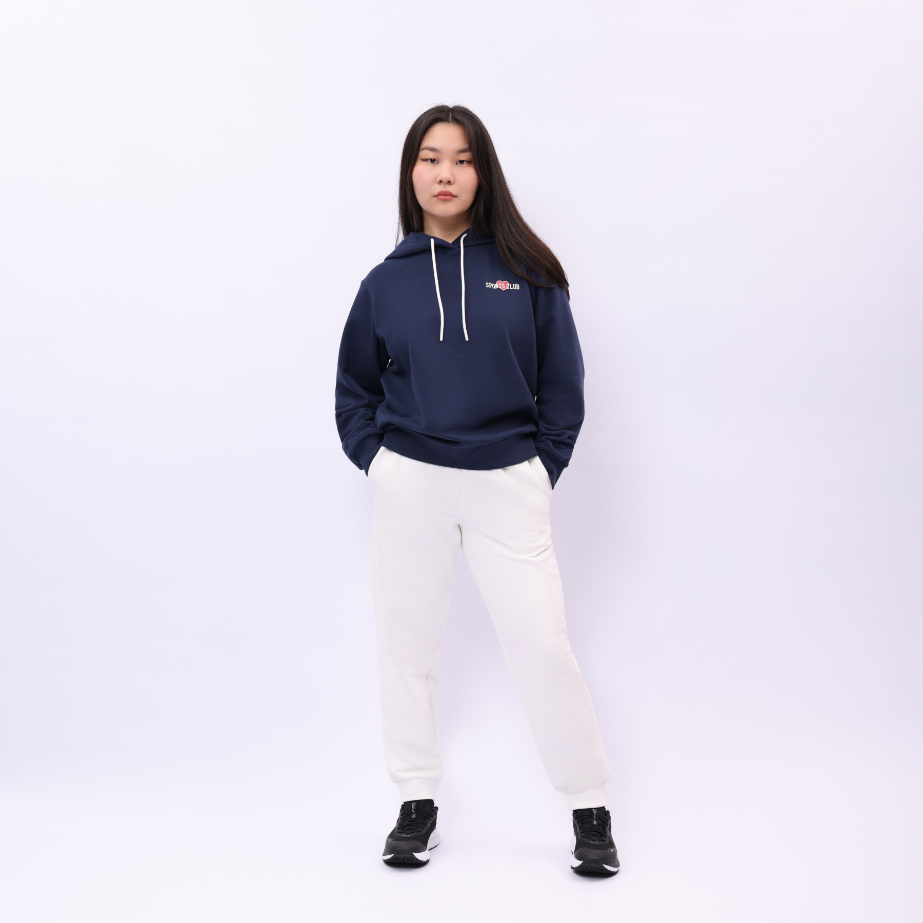 AWDU452-6 Худи Urban Sports синее