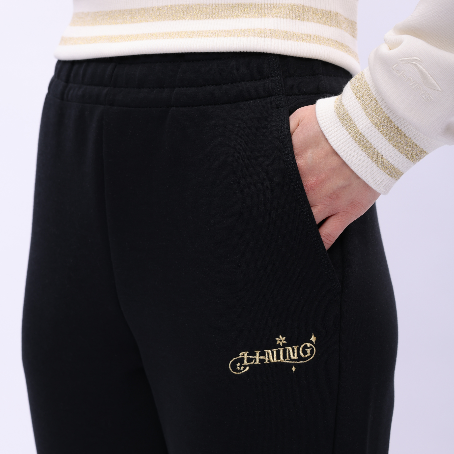 AKLV106-1 Брюки спортивные Chinese Culture черный