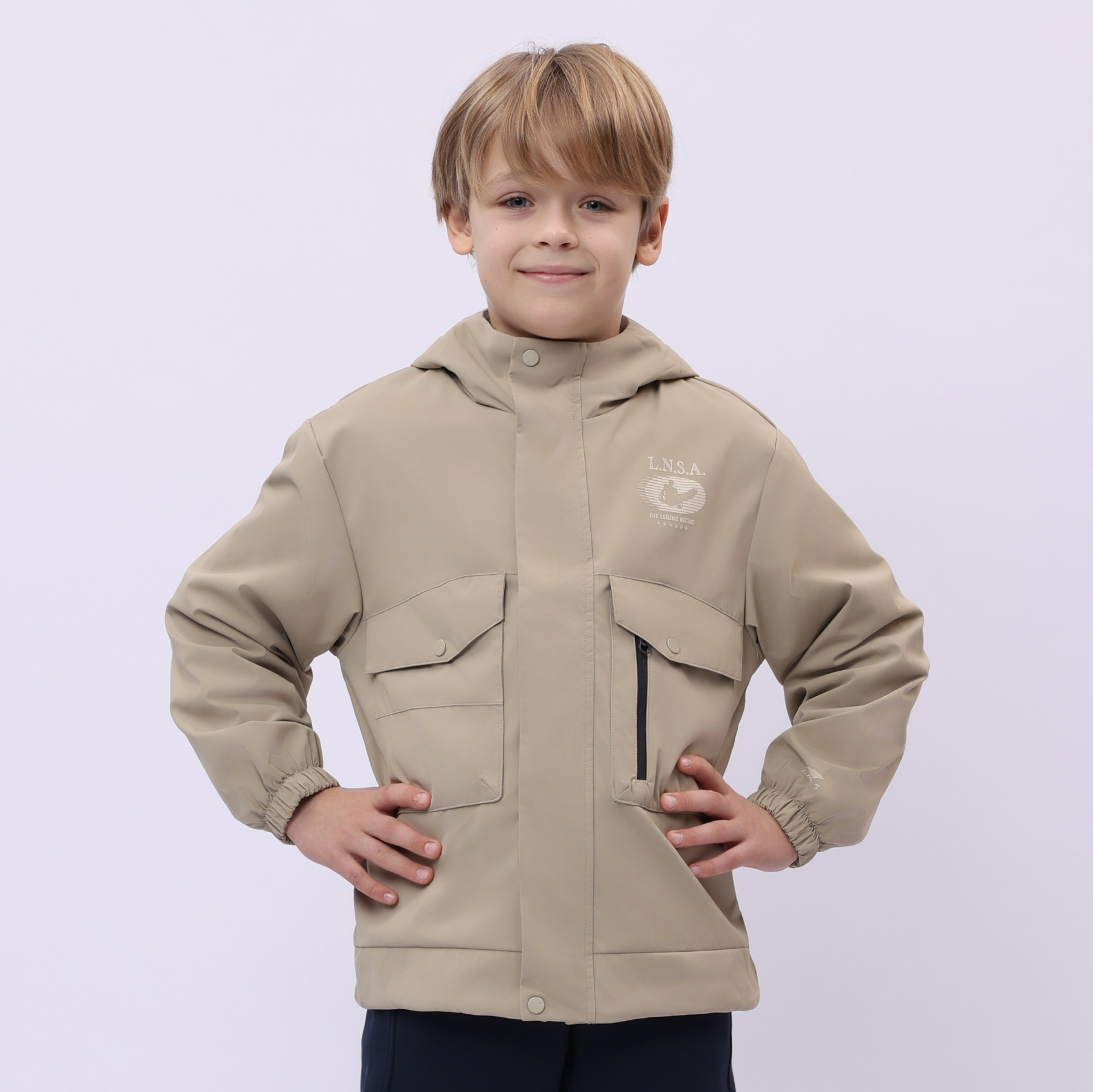 YFDU137-2 Детская ветровка для мальчиков