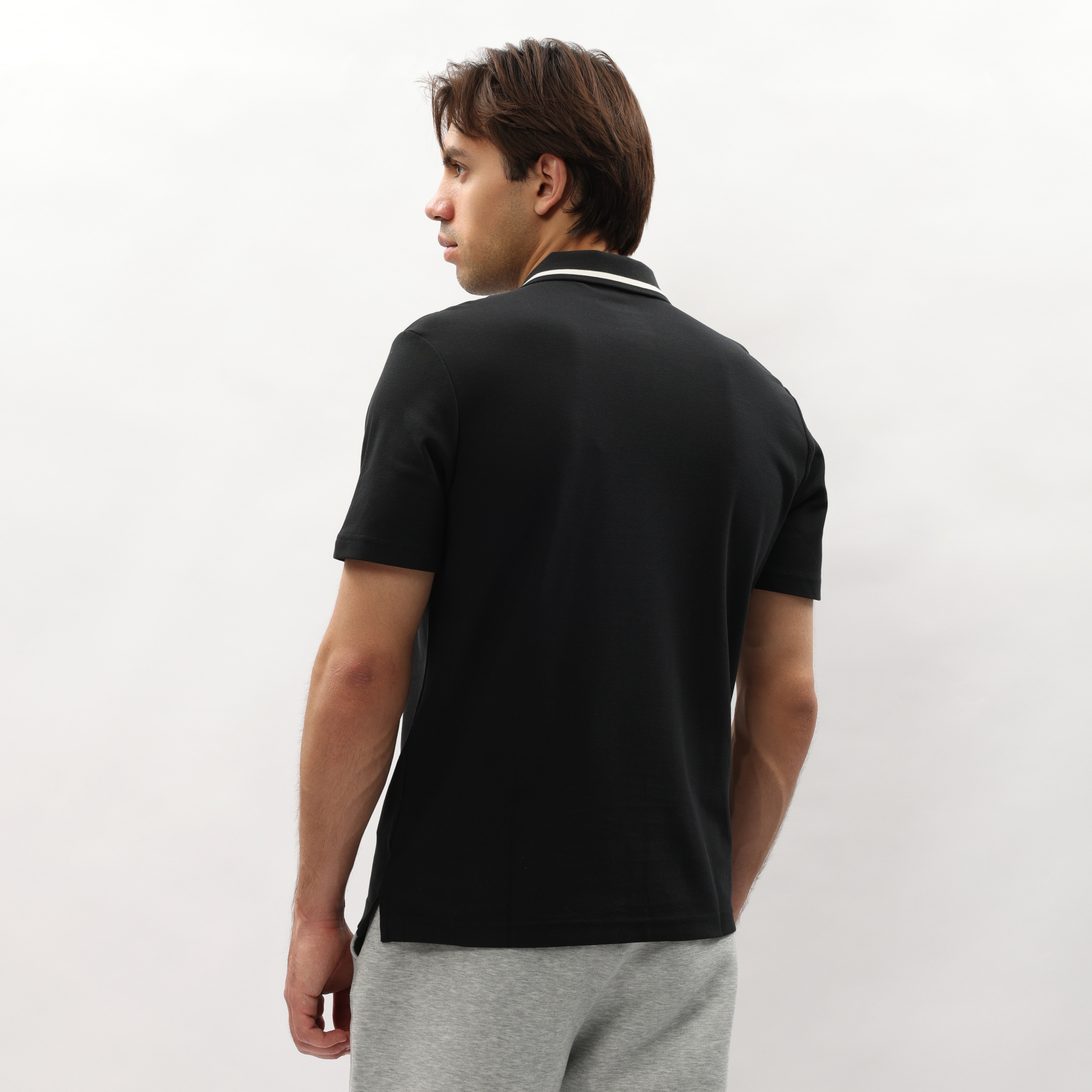 APLT043-1 Рубашка-поло Wade S/S черная