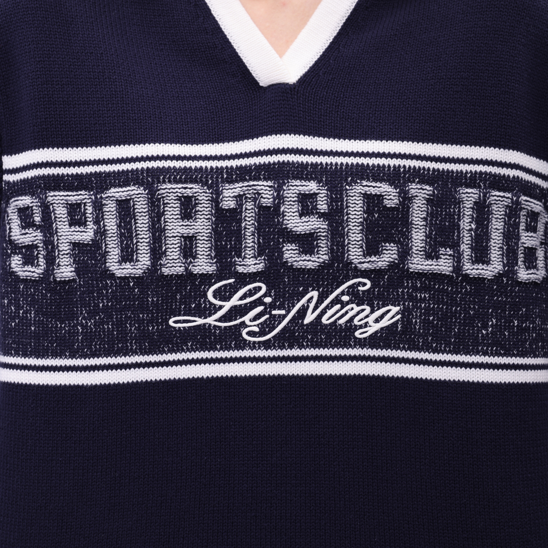 AMBV018-1 Свитер Heritage синий