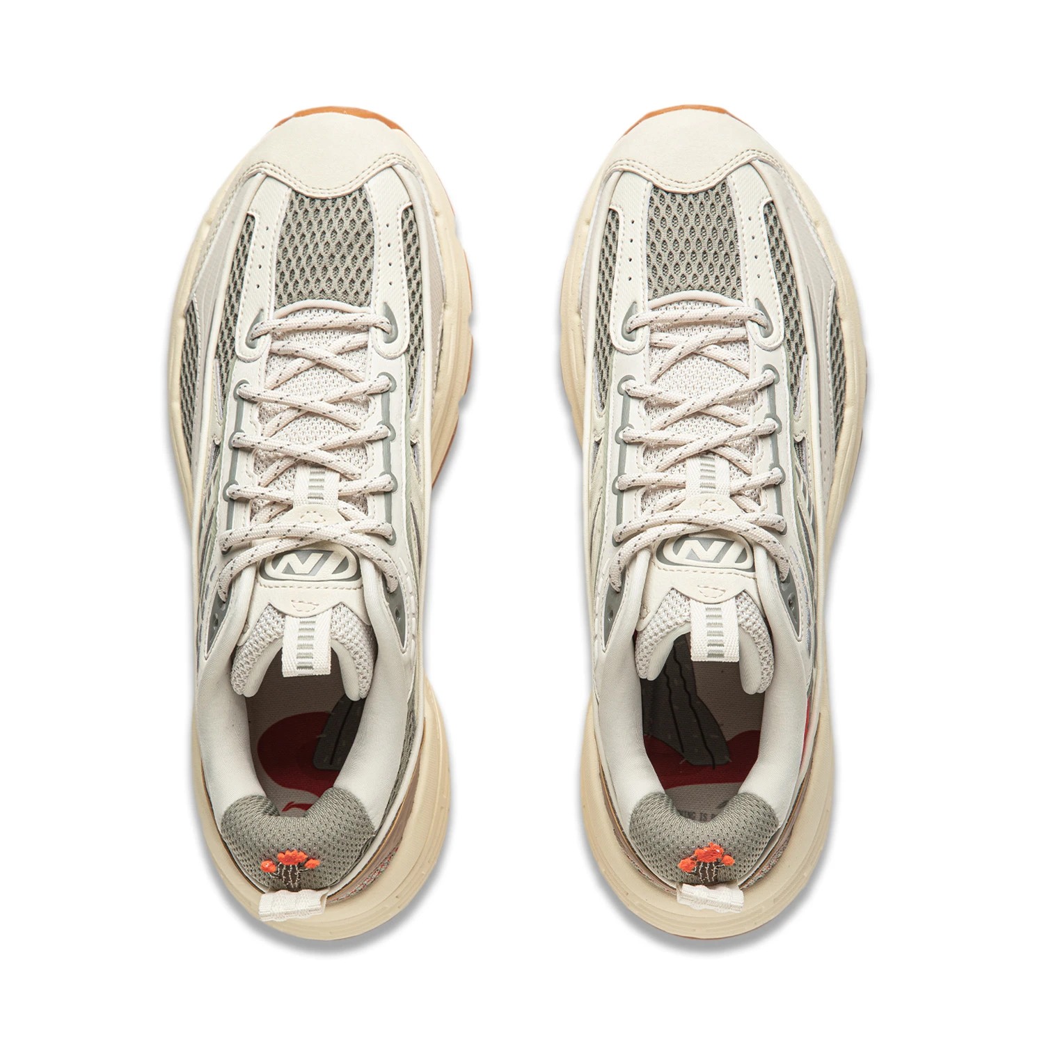 AGCU057-4 Кроссовки Starlit Lite бежевые