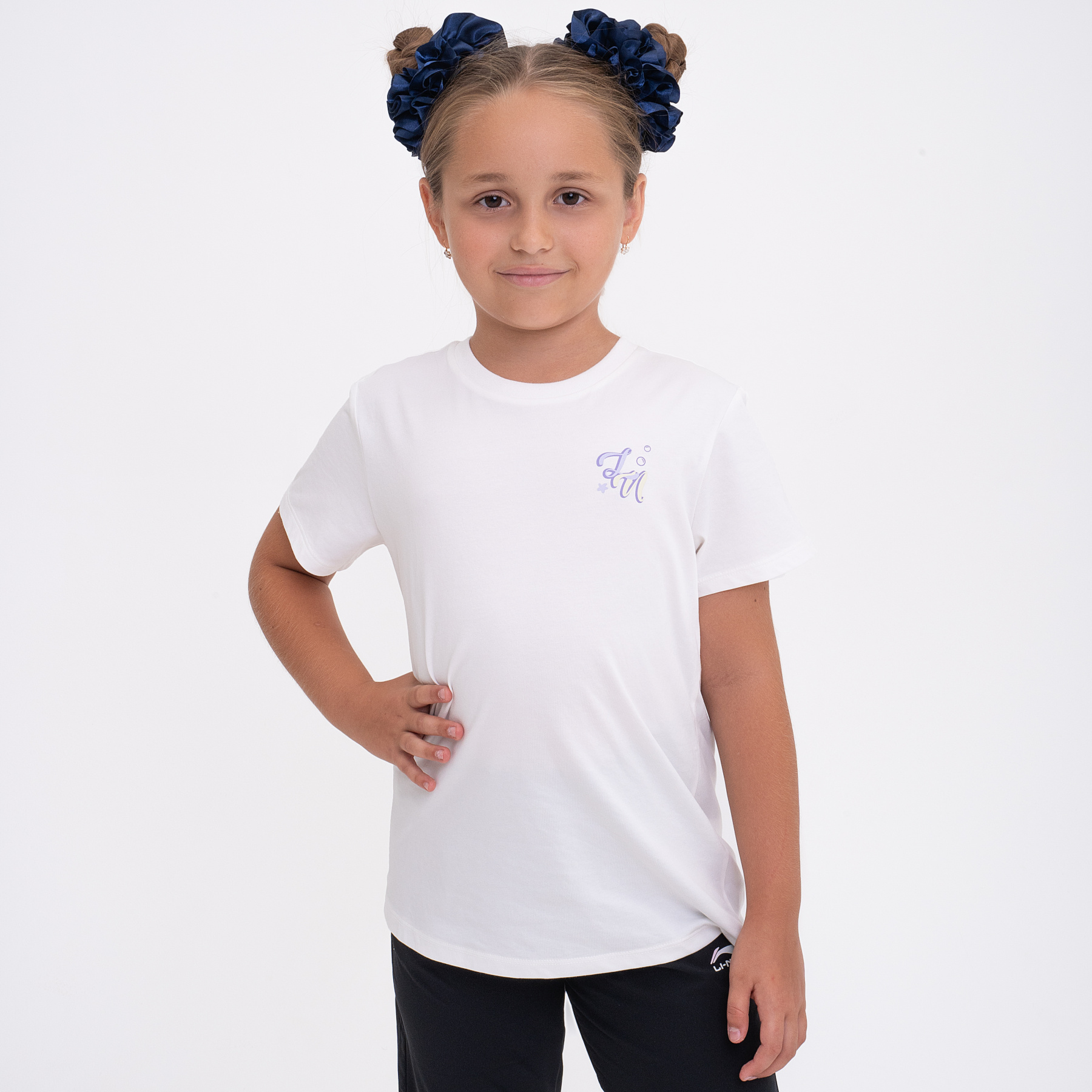 YHSU086-1 Футболка Kids молочная