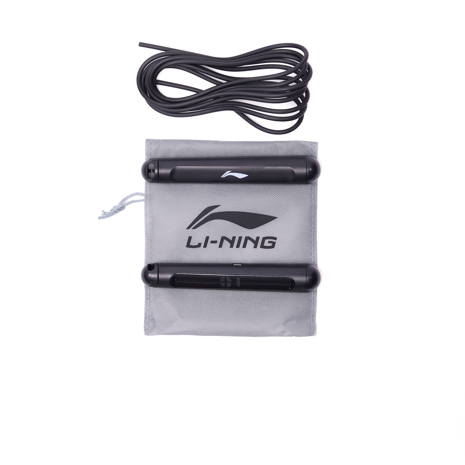 AQEV005-1 Скакалка для прыжков Gym черный