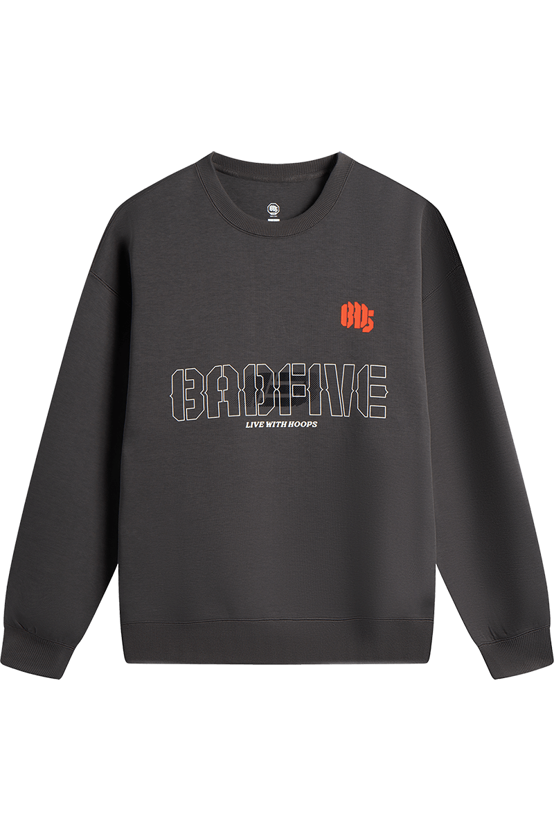 AWDV323-6 Толстовка Bad5 Off-Court серый