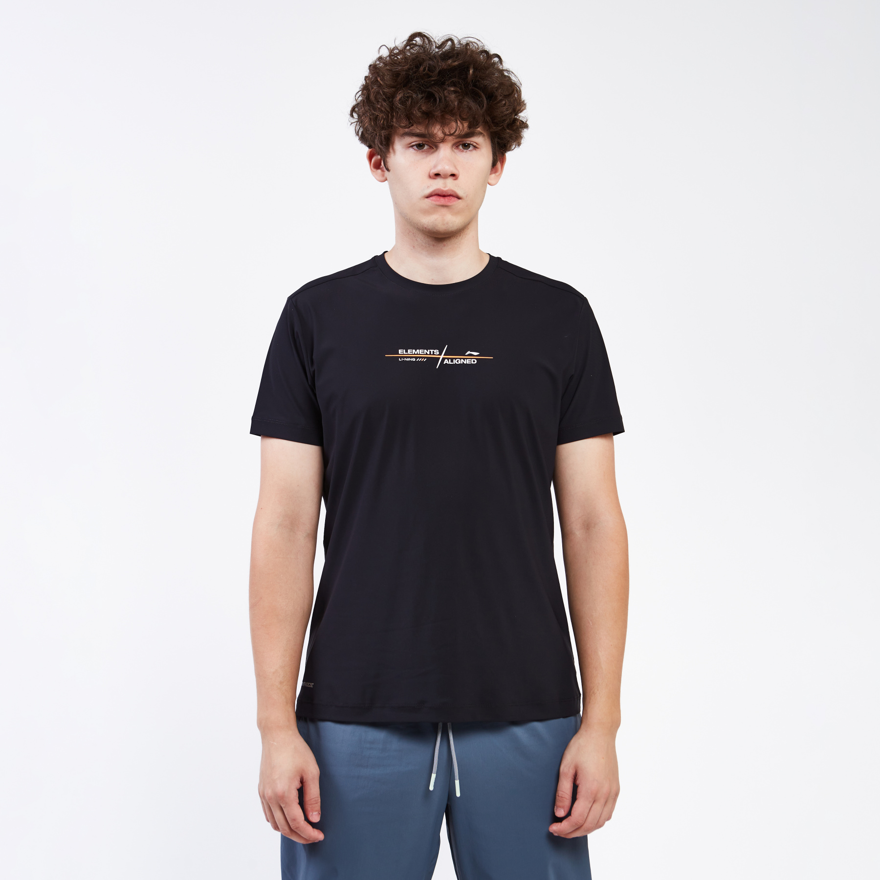 ATSU063-1 Футболка Fitness черная