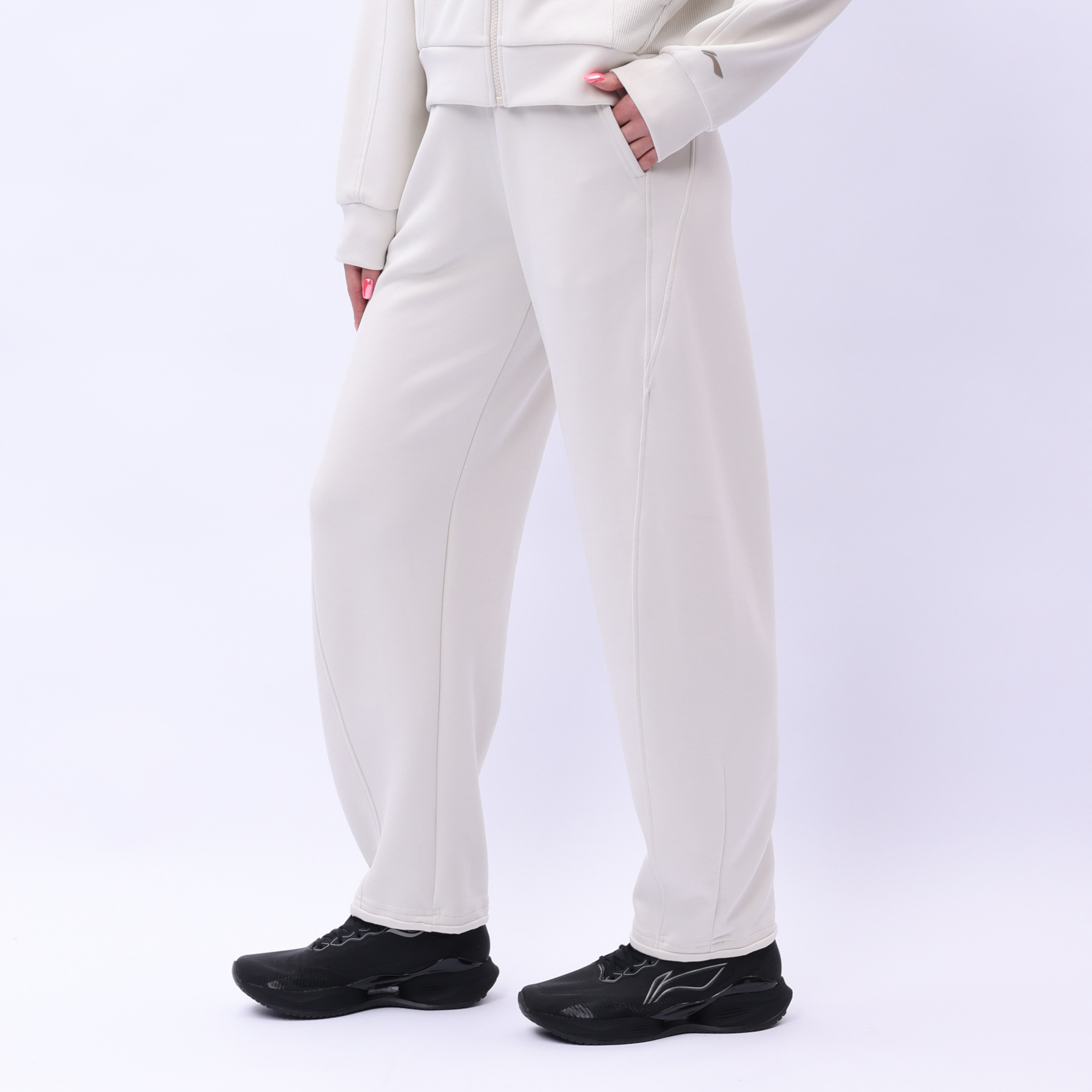 AKLV034-4 Брюки спортивные Workout серый