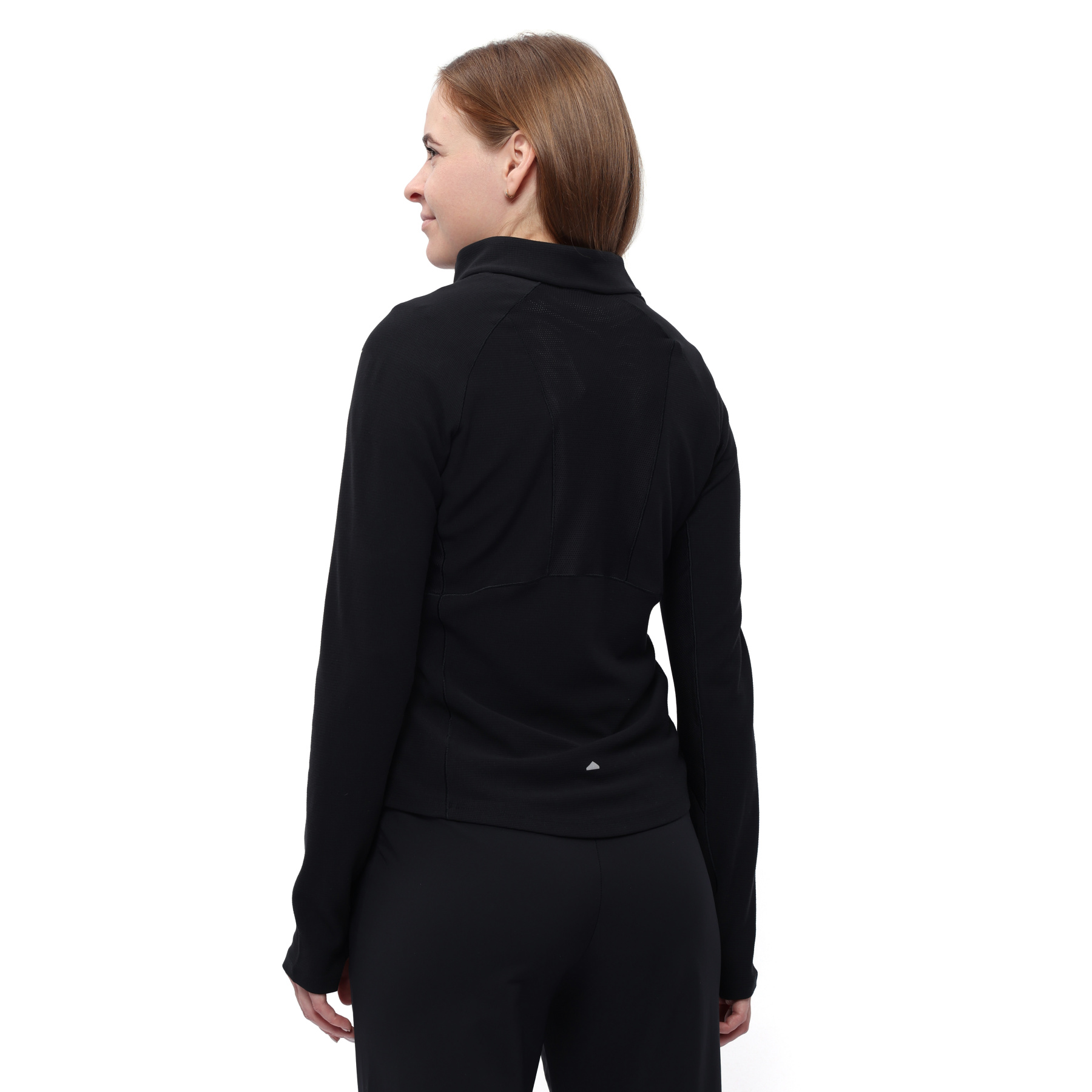 ATLW018-4 Лонгслив Jogging черный