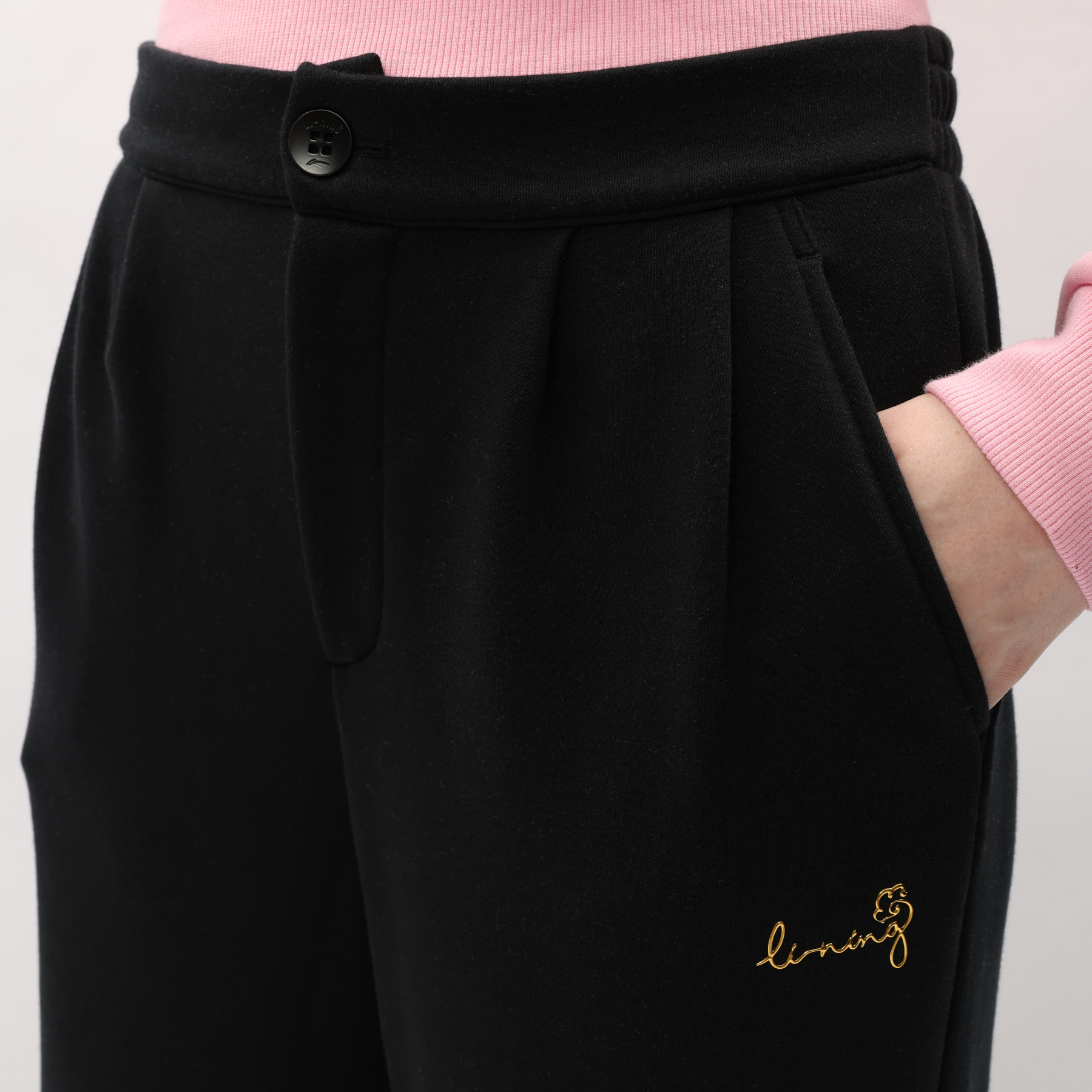 AKLU026-3 Спортивные брюки Running черные