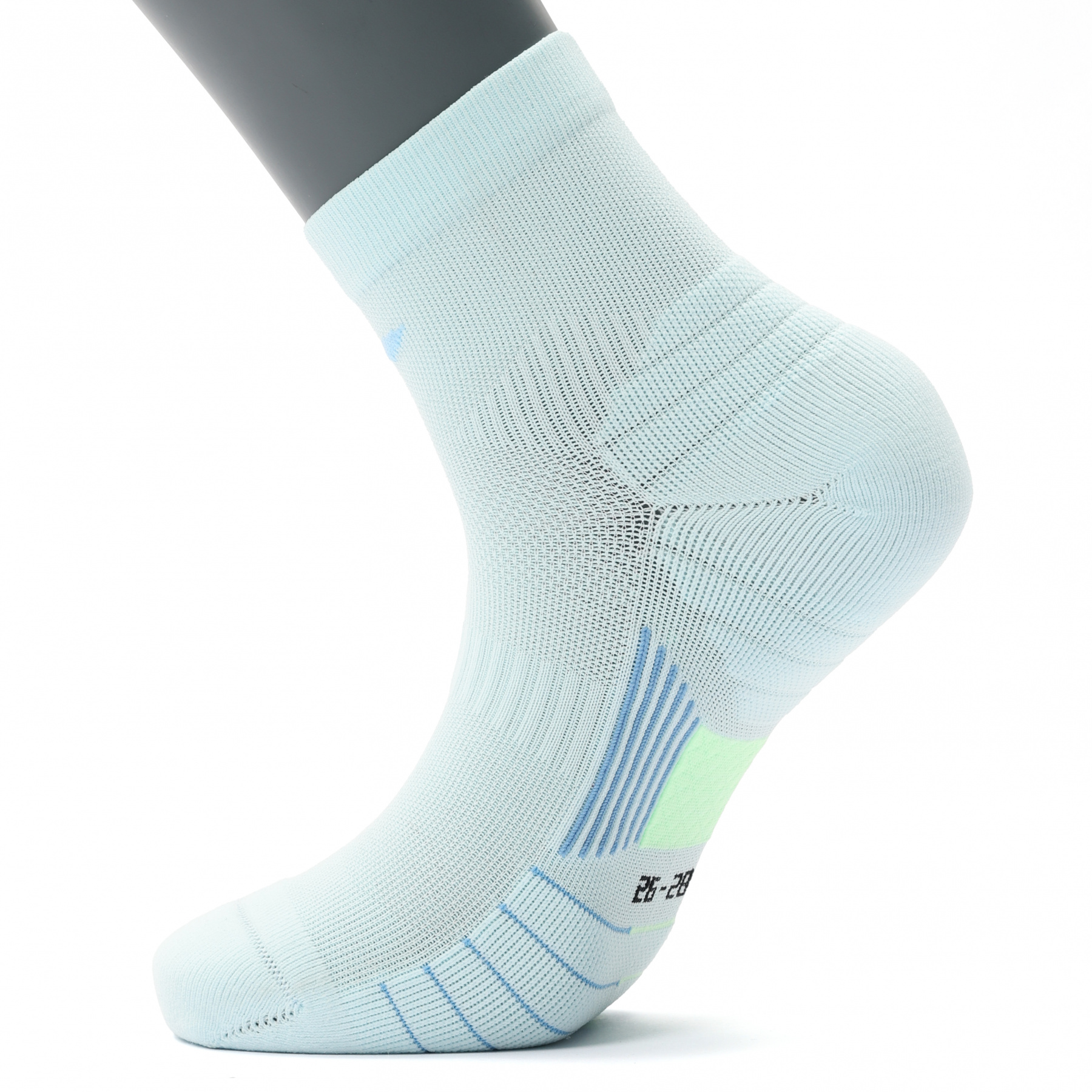 AWSV079-6 Носки Running Mid-Cut голубой