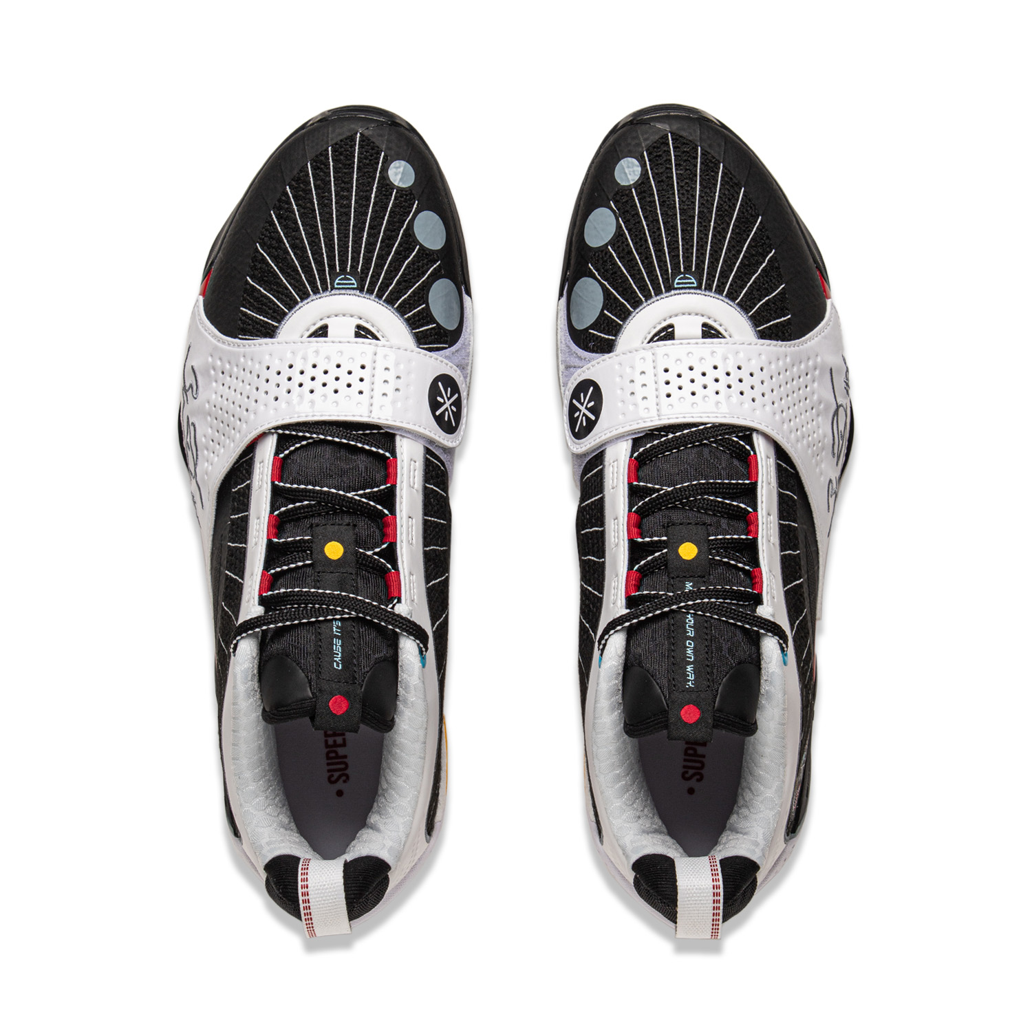 ABAV043-4 Кроссовки баскетбольные Wade All City 13 черно-белый