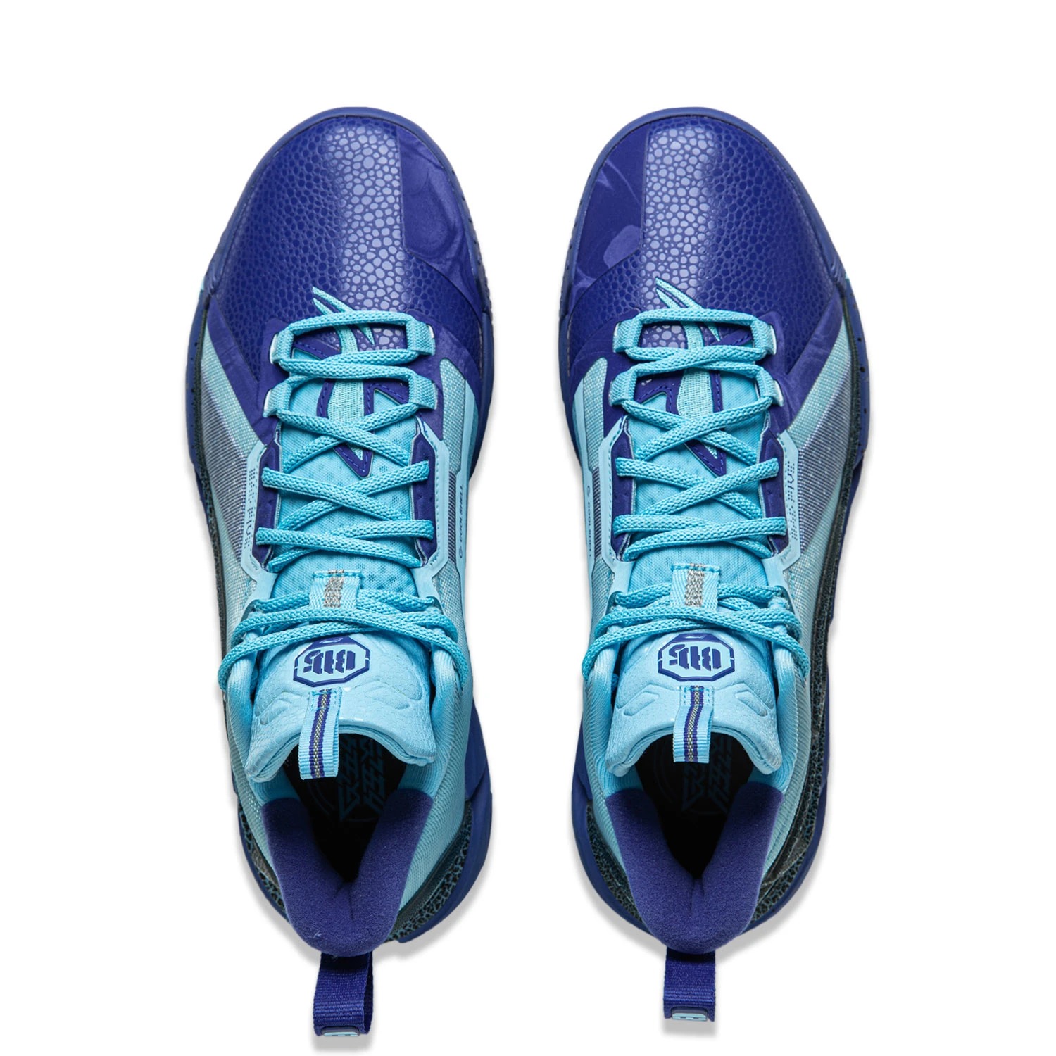 ABFU015-6 Кроссовки баскетбольные BadFive 4 Low синие