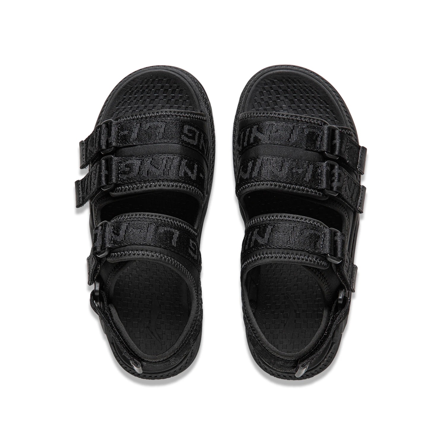 YKUU006-3 Сандалии детские Lifestyle черные