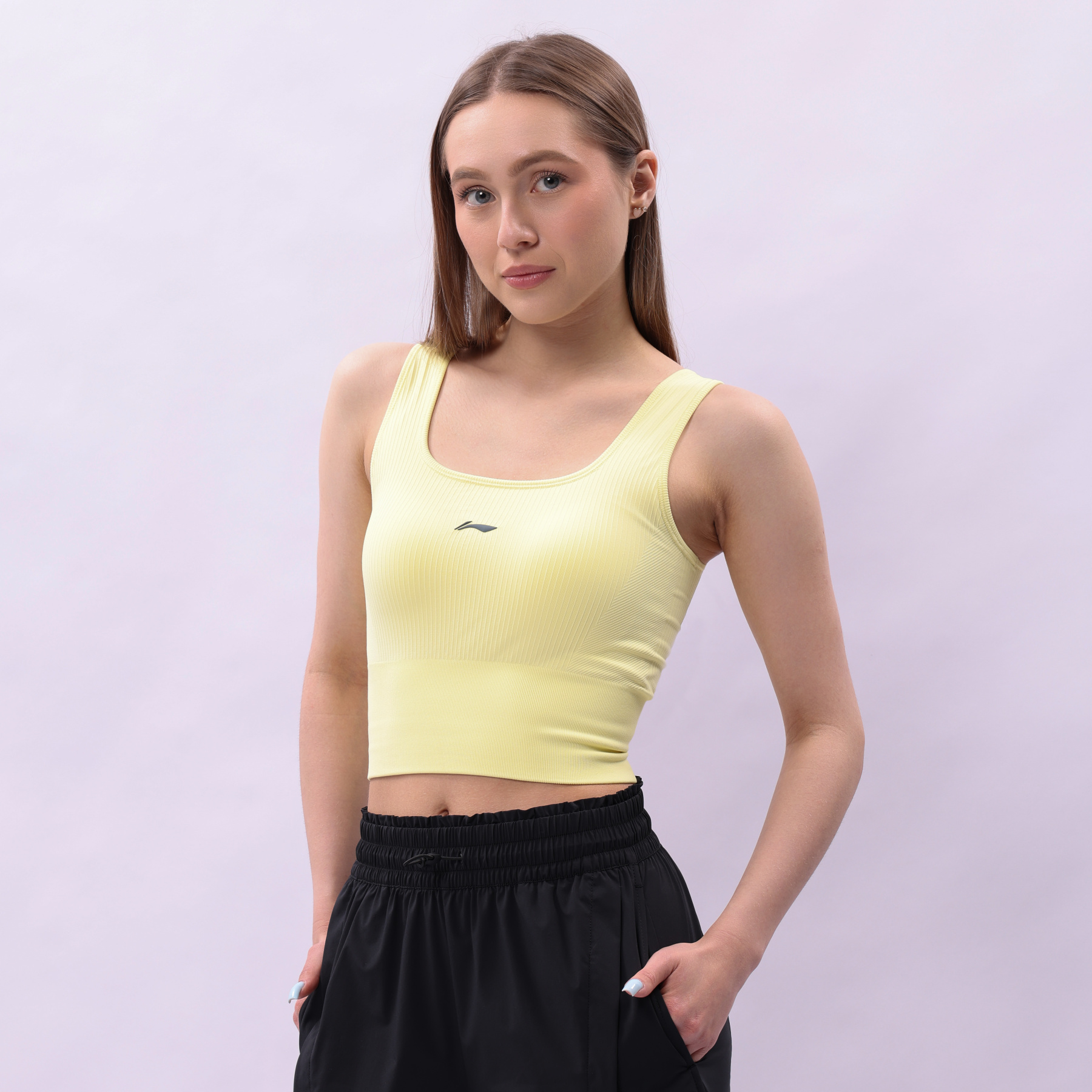 AUDV040-4 Майка Workout желтый