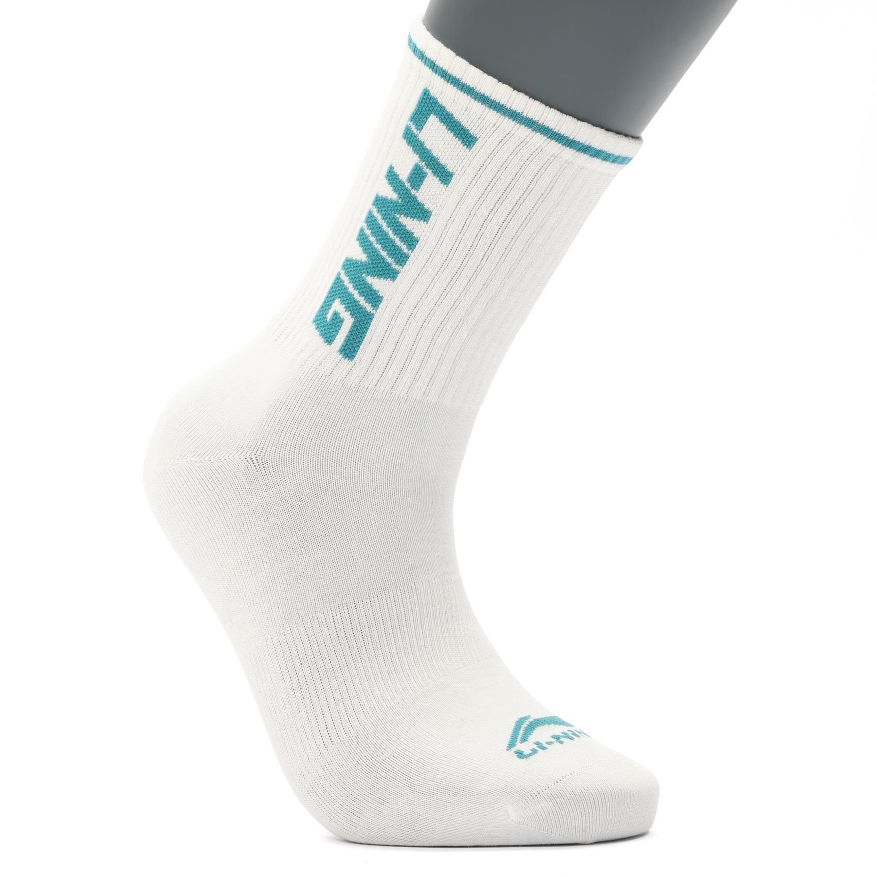 AWLV027-2 Носки высокие Bad5 On-Court молочно-белый