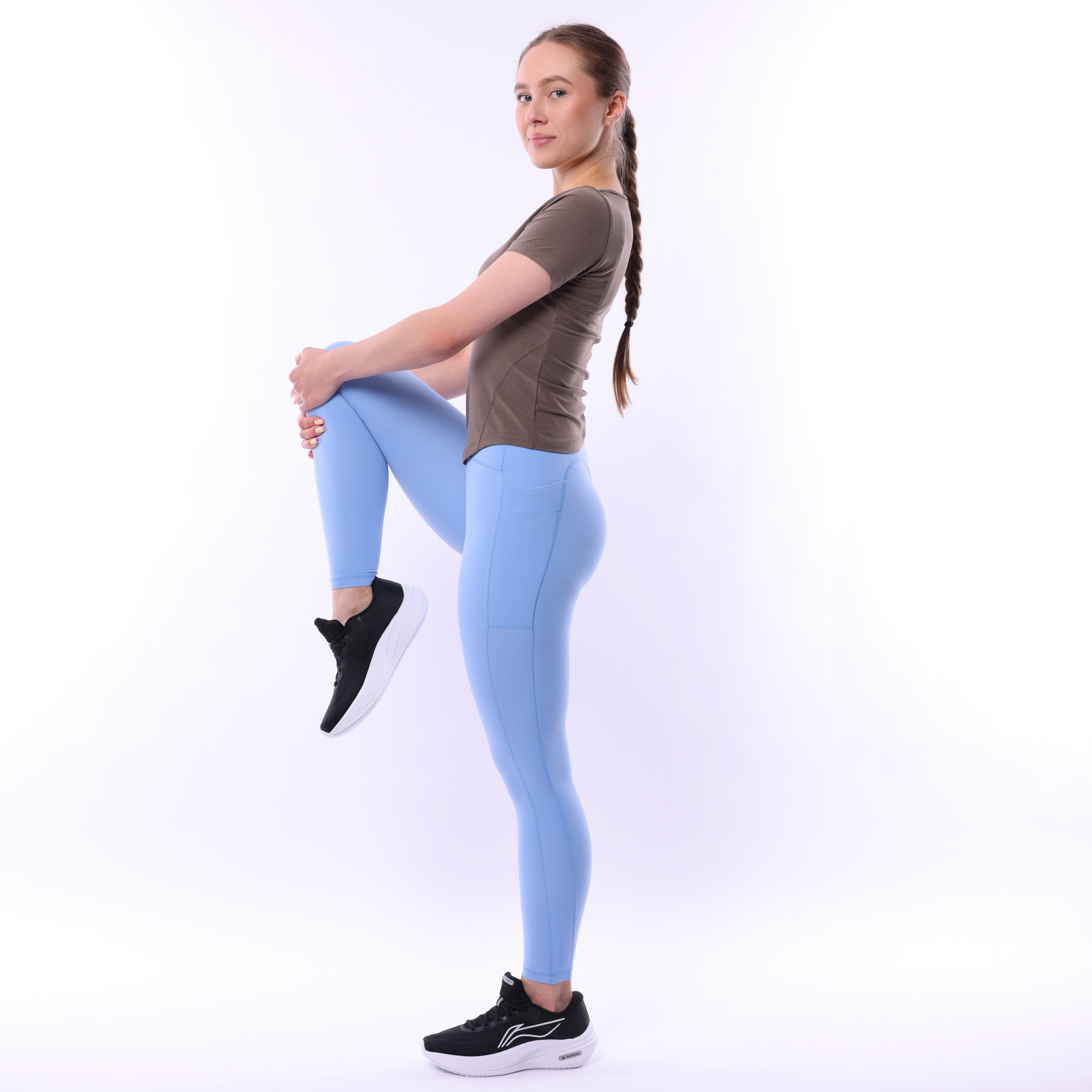 AULV044-1 Тайтсы Workout синий