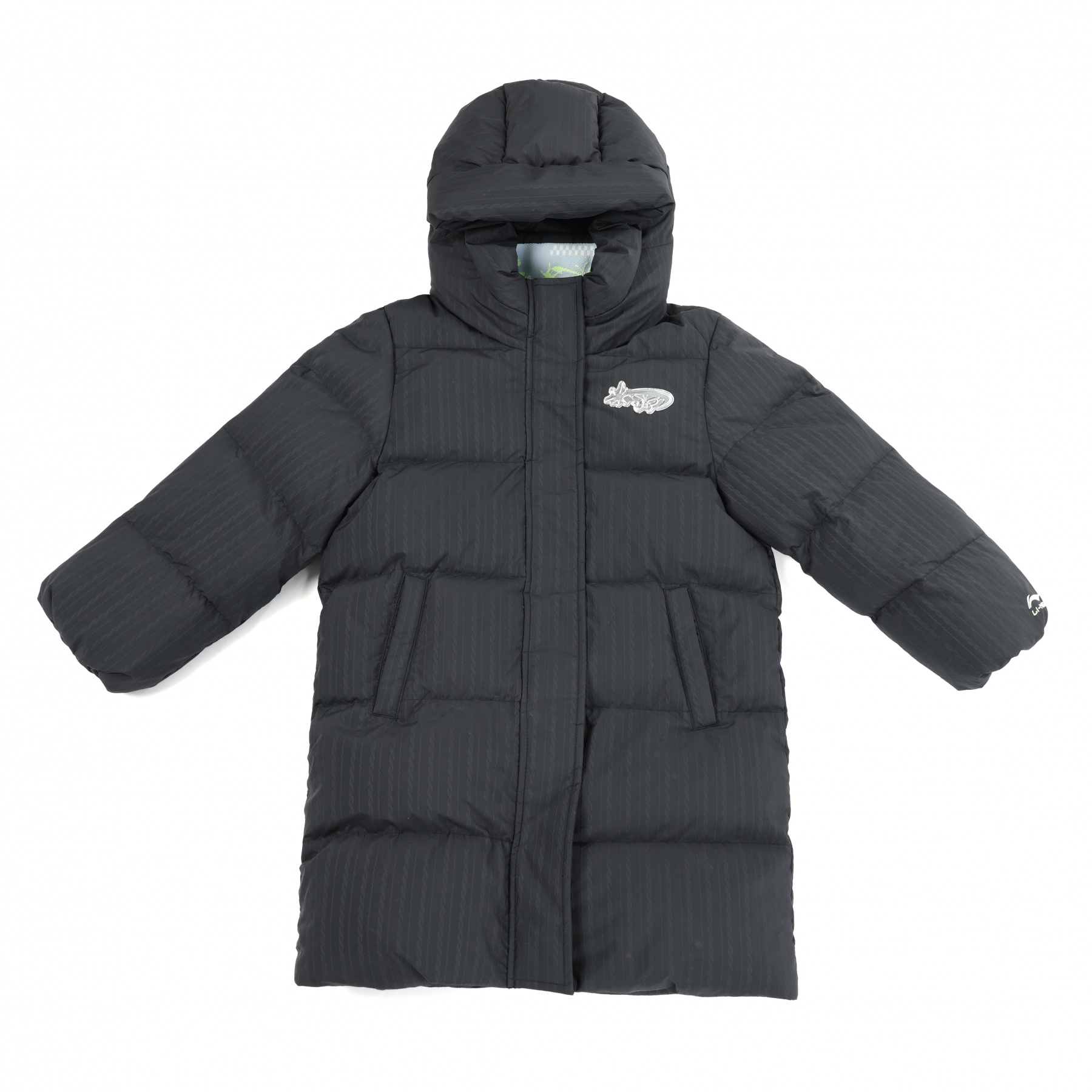 YYMU080-2 Пуховик IP-Girl черный