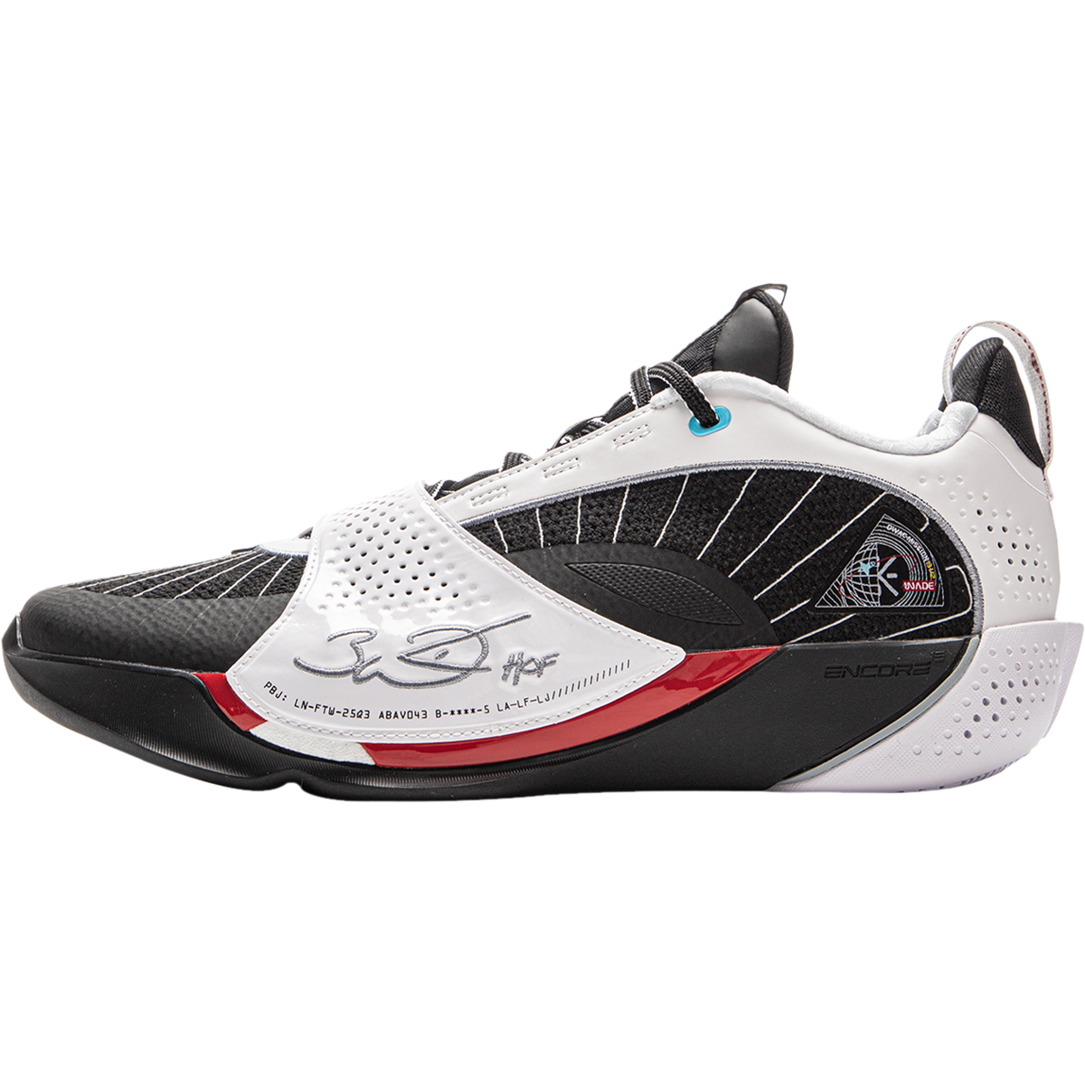 ABAV043-4 Кроссовки баскетбольные Wade All City 13 черно-белый