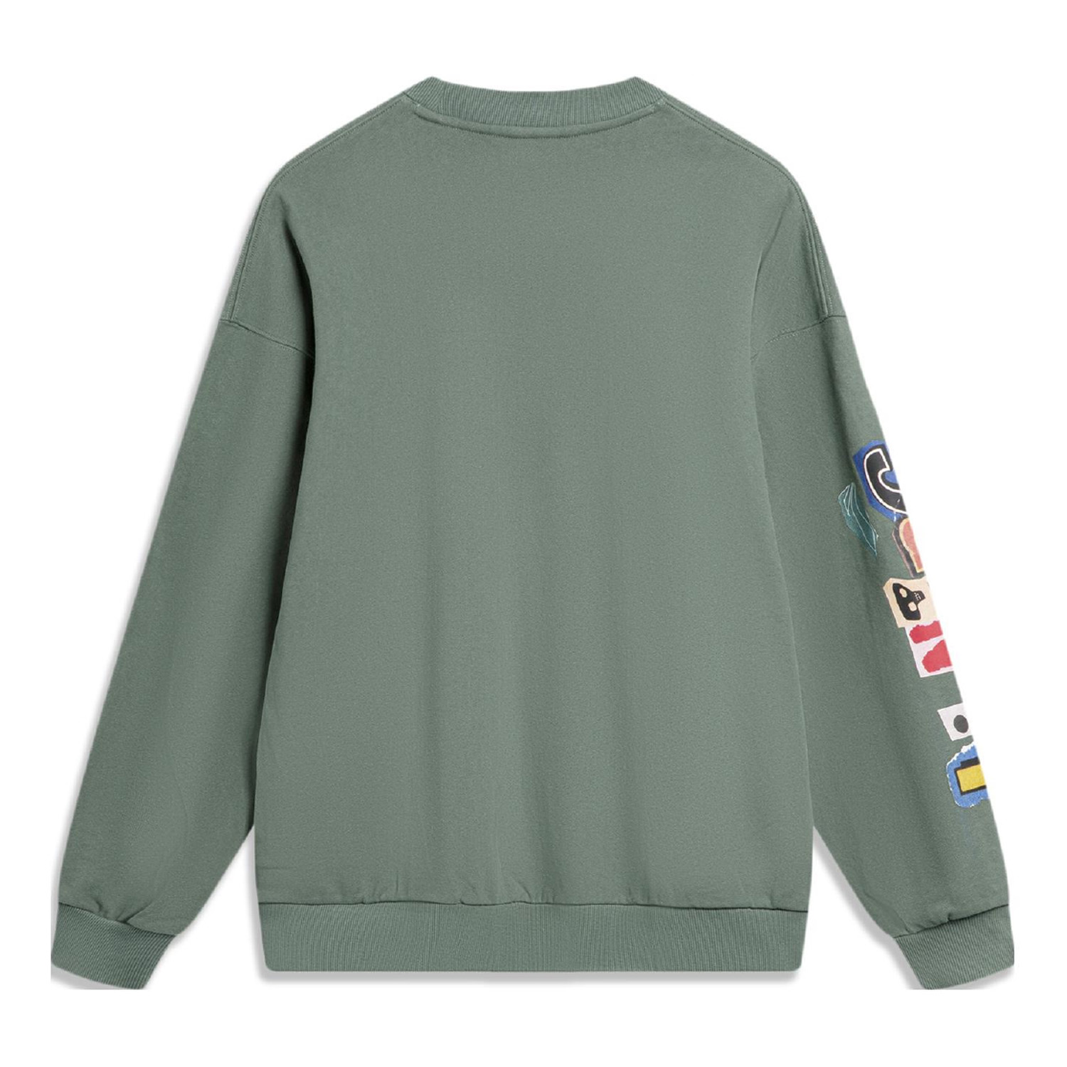 AWDU137-5 Свитшот Skateboard зеленый