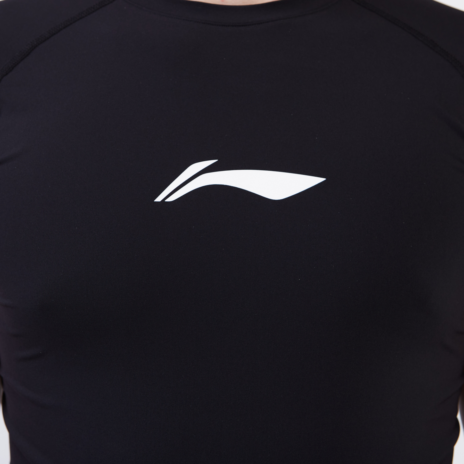 AUDU049-1 Fitness S/S Tight Top Black