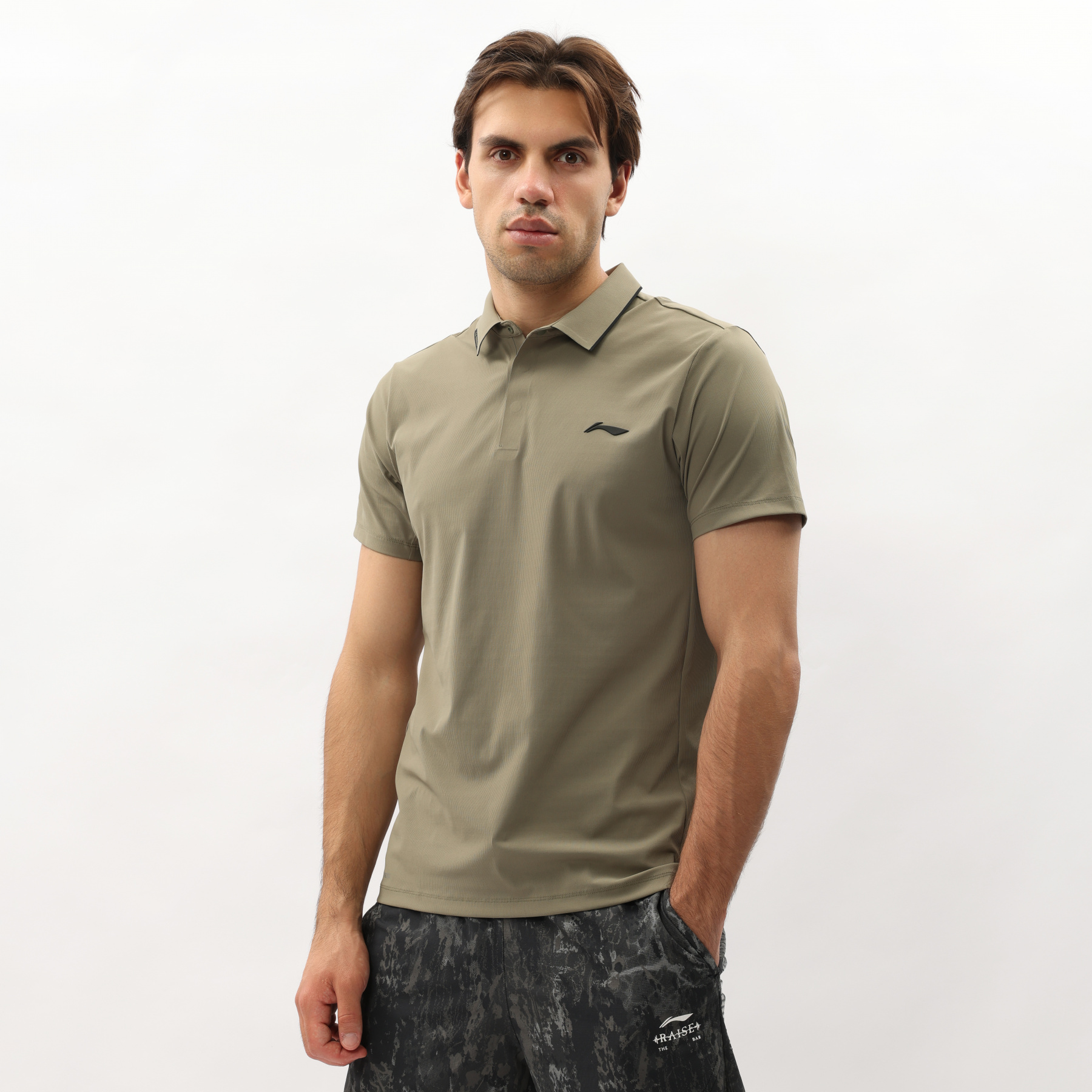 APLV041-4 Футболка-поло Essentials коричневый