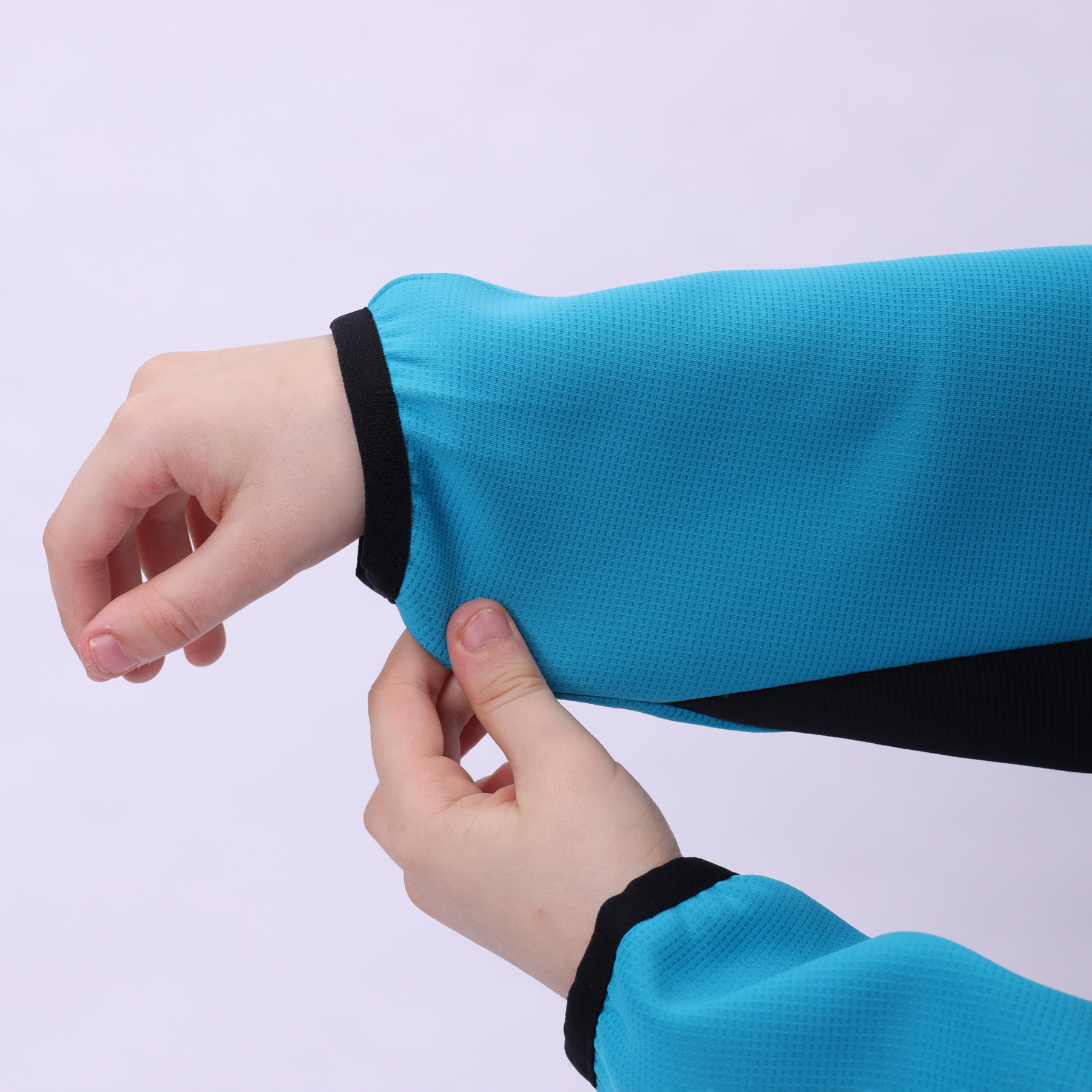 YWYU003-4 Professional Sports Knit Sports Coat India Blue