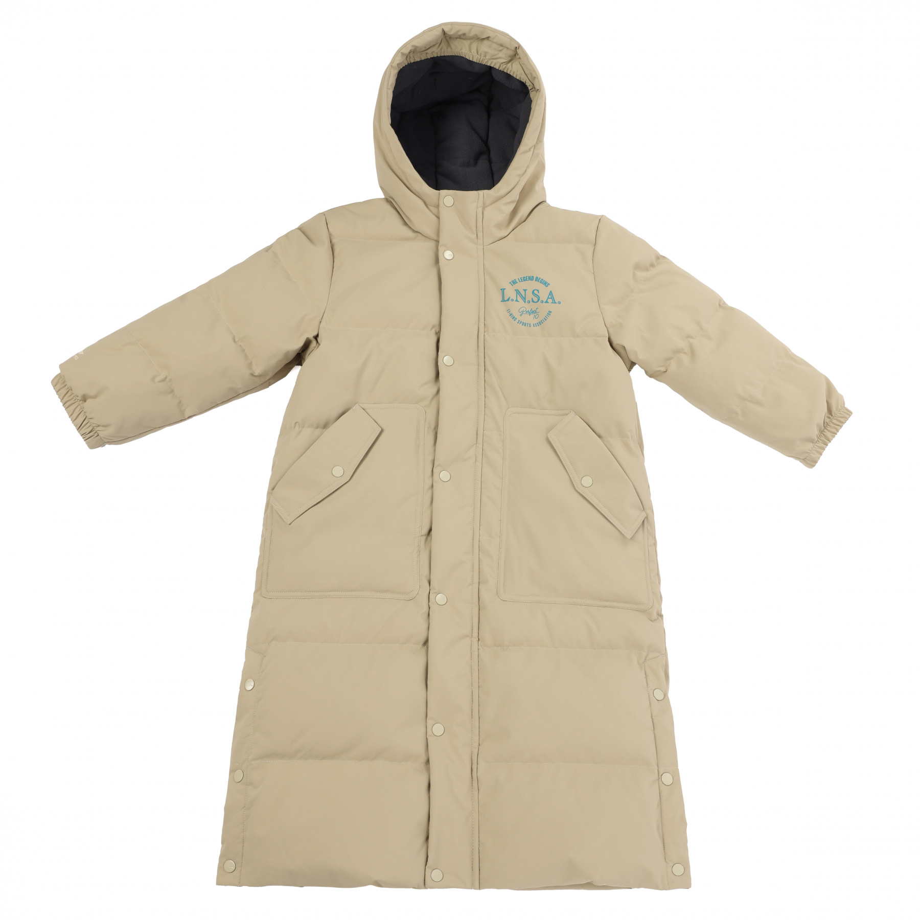 YYMU049-2 Пуховик Classic коричневый