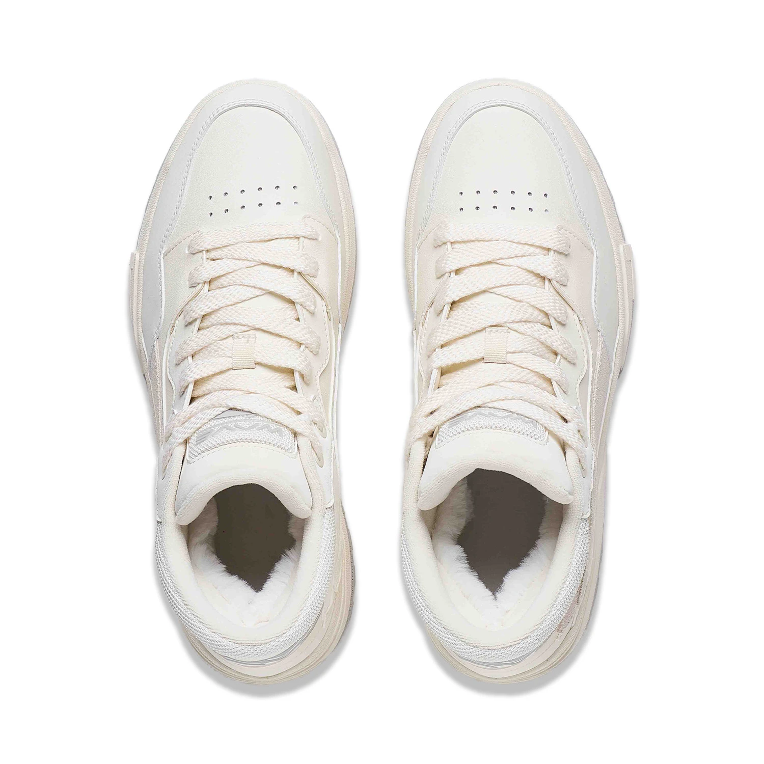 AGCT225-1 Кроссовки утепленные Wave Mid бежевые