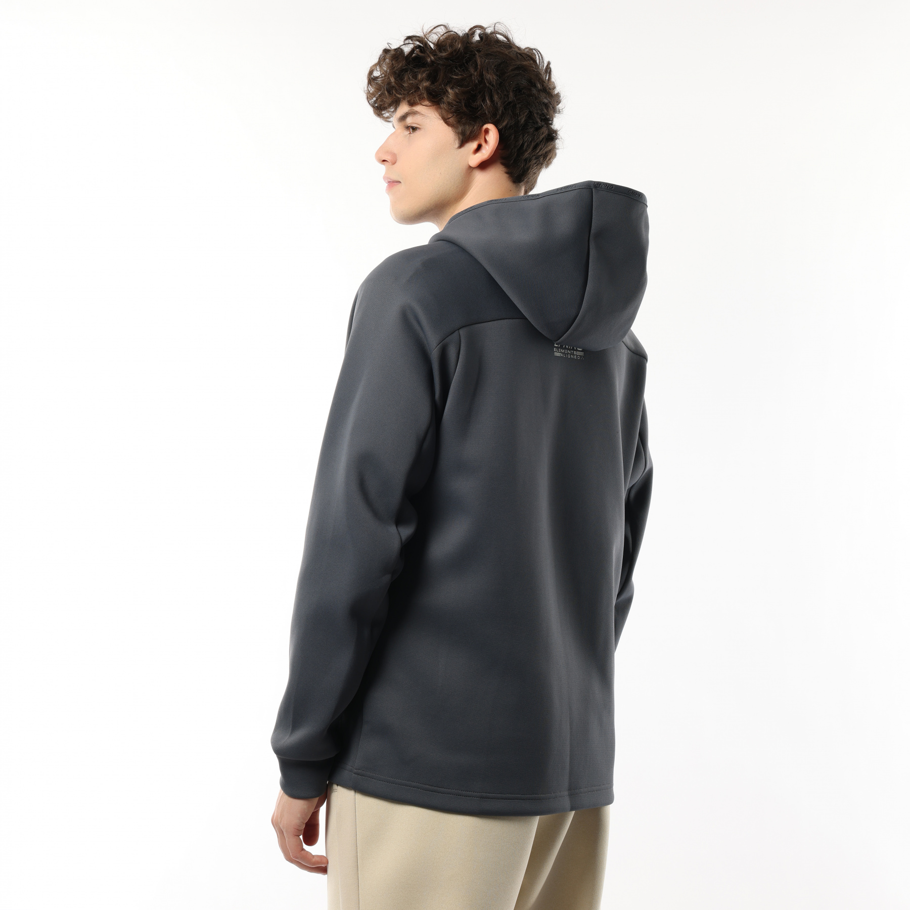 AWDT439-6 Худи Fitness черный