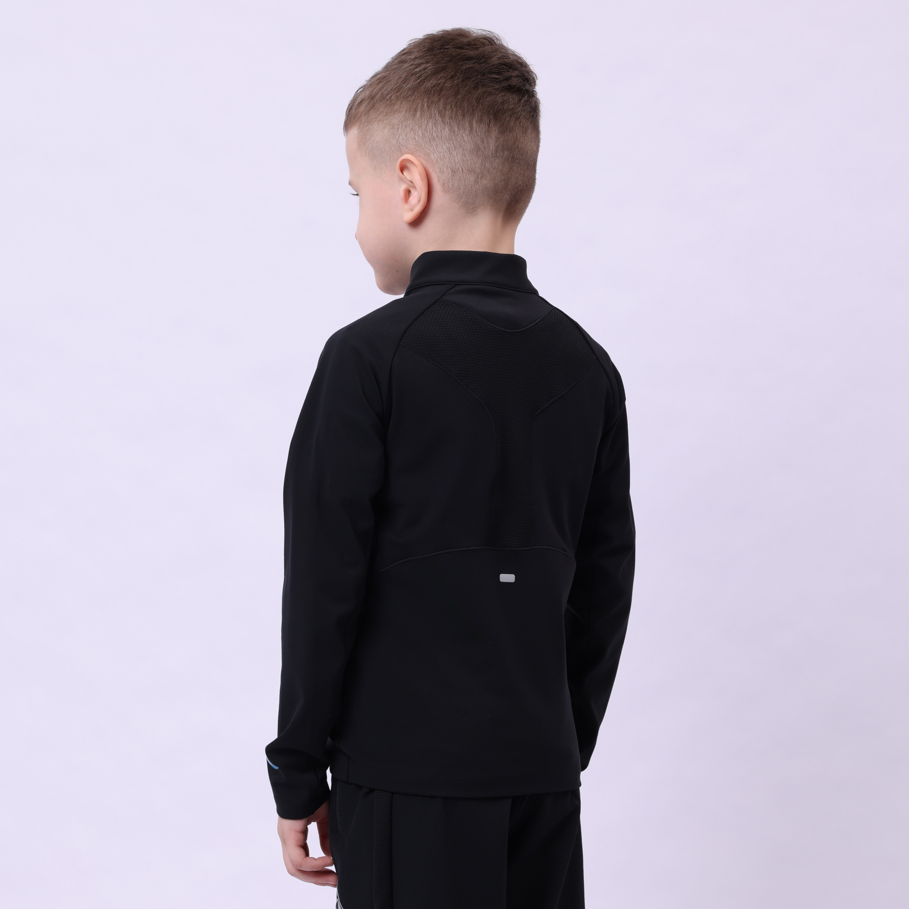 YWYU011-4 Professional Sports Knit Sports Coat Black