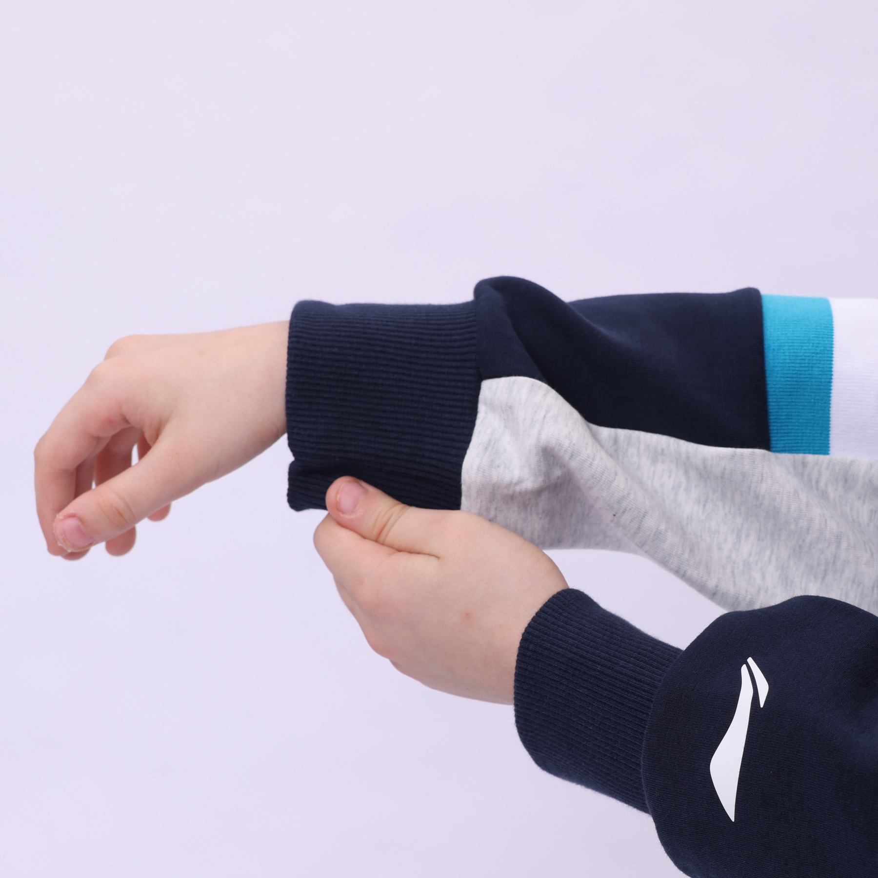 YWDU005-1 Sports Life Po Knit Top Navy Blazer