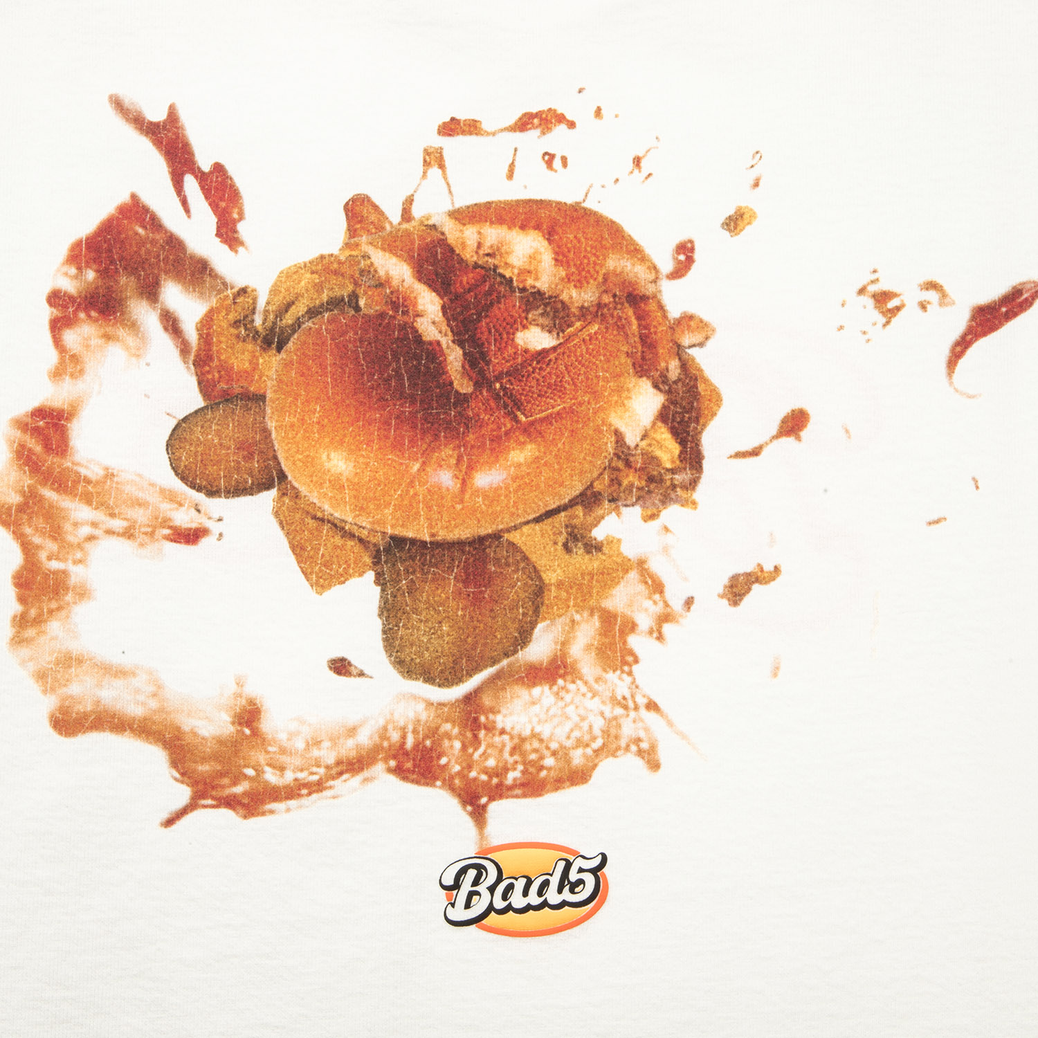 AHSV225-1 Футболка Bad5 Off-Court белый