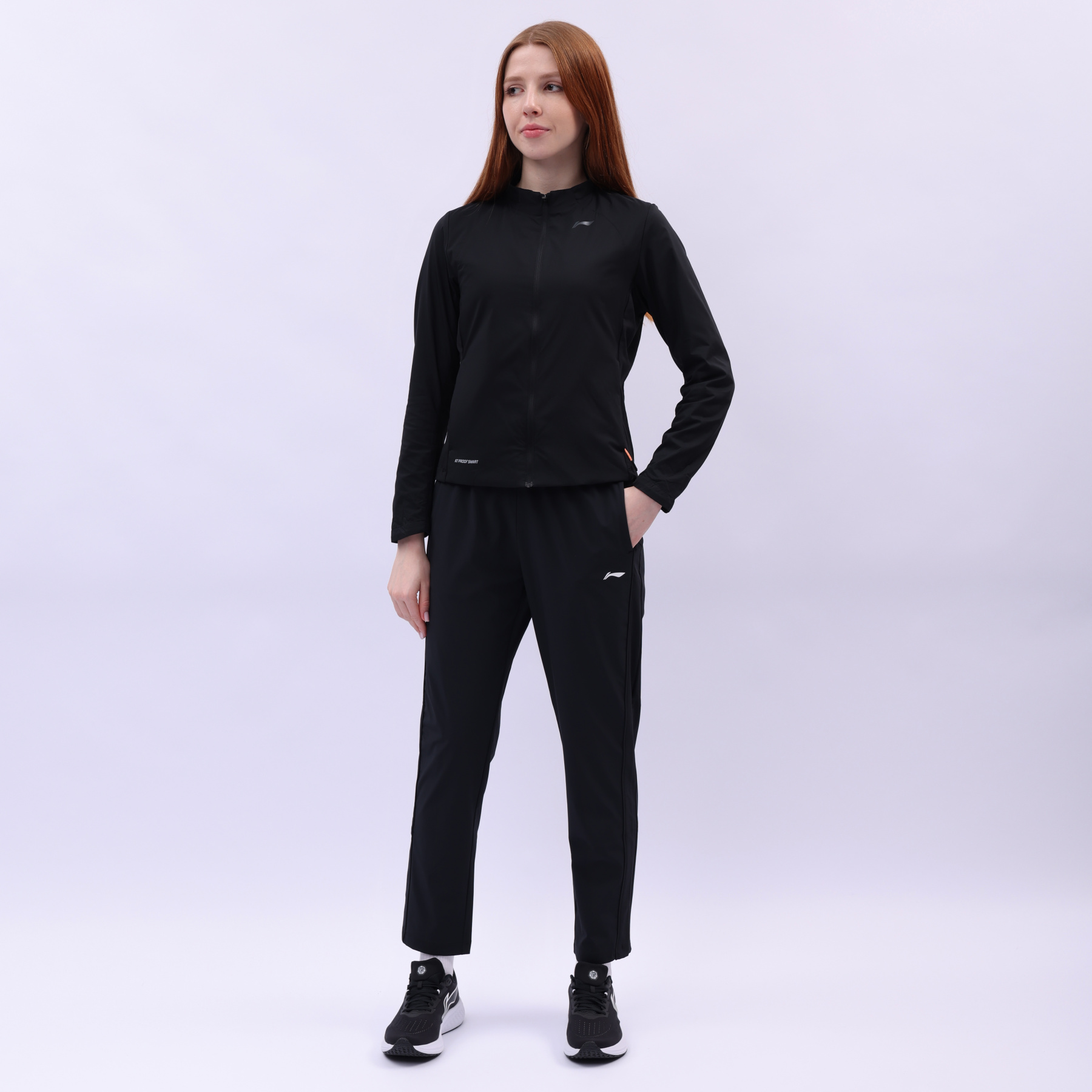 AFMU002-1 Ветровка Running черная