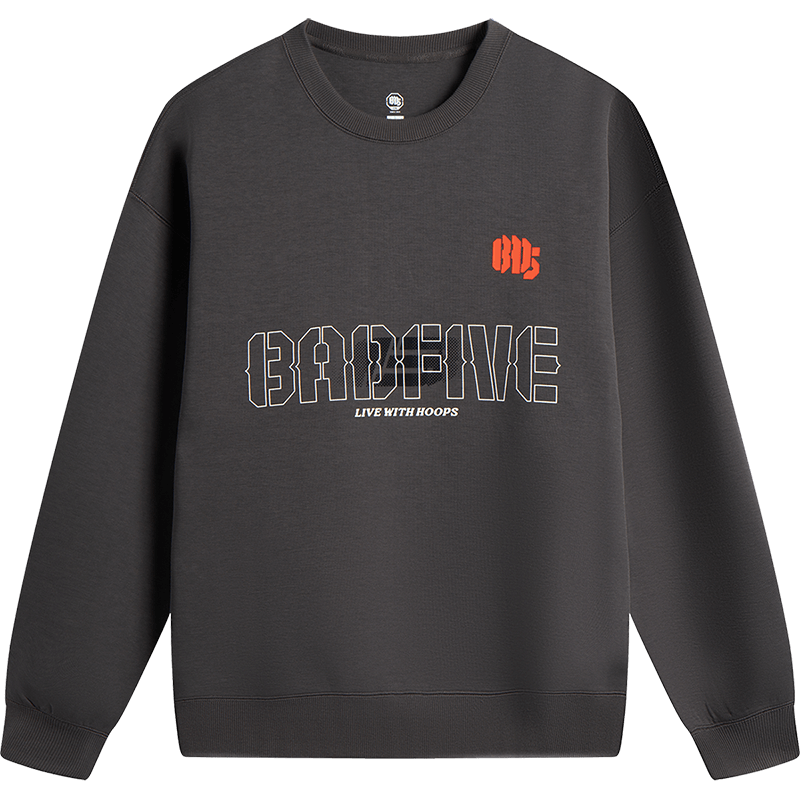 AWDV323-6 Толстовка Bad5 Off-Court серый