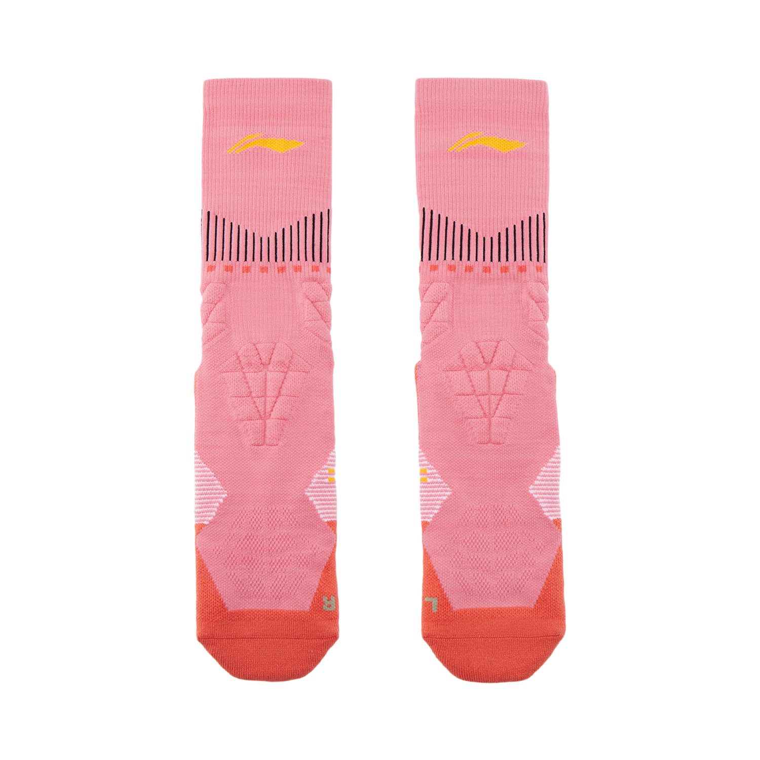 AWLV079-4 Носки высокие Professional Basketball оранжевый