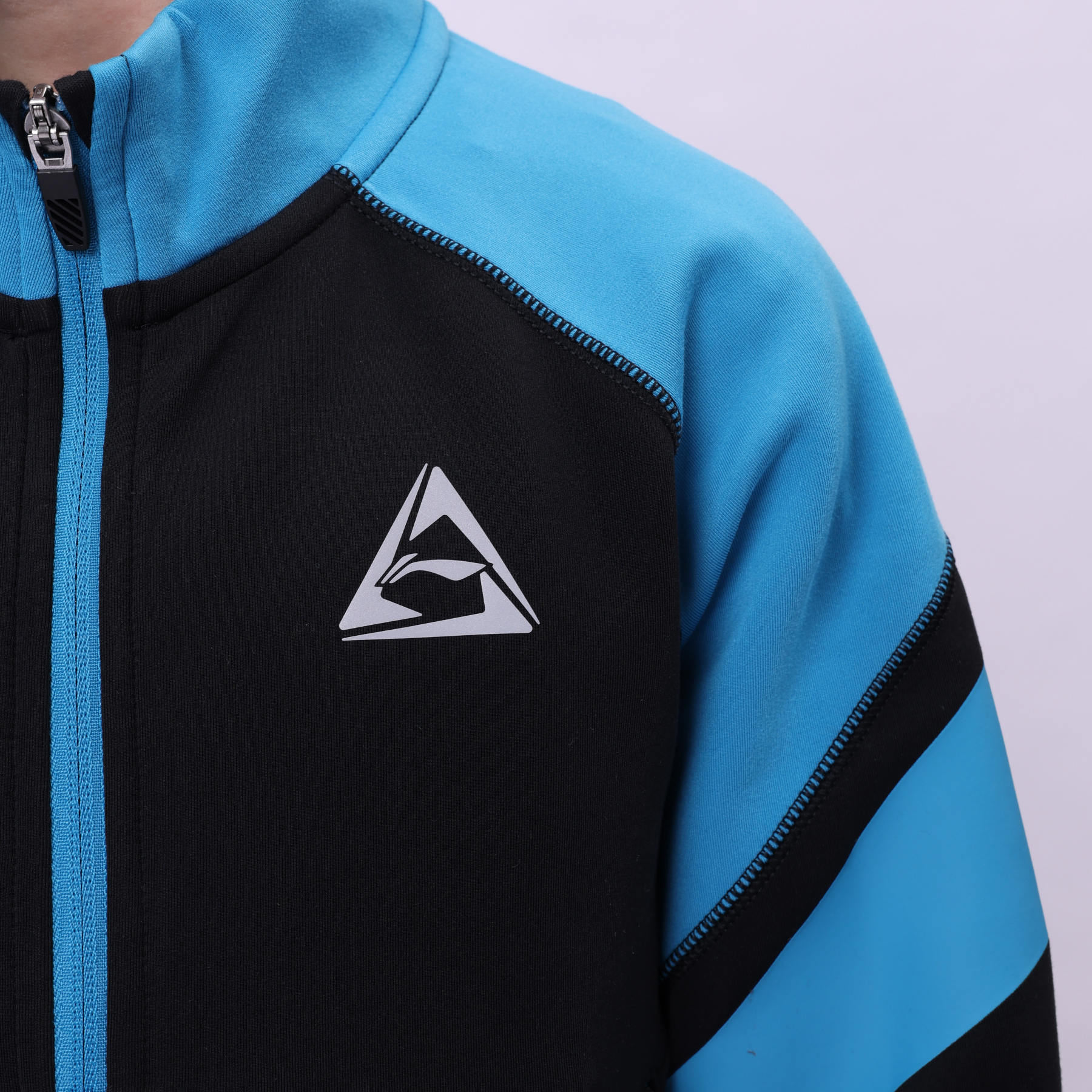 YFDU033-3 Professional Sports Knit Sports Coat Black