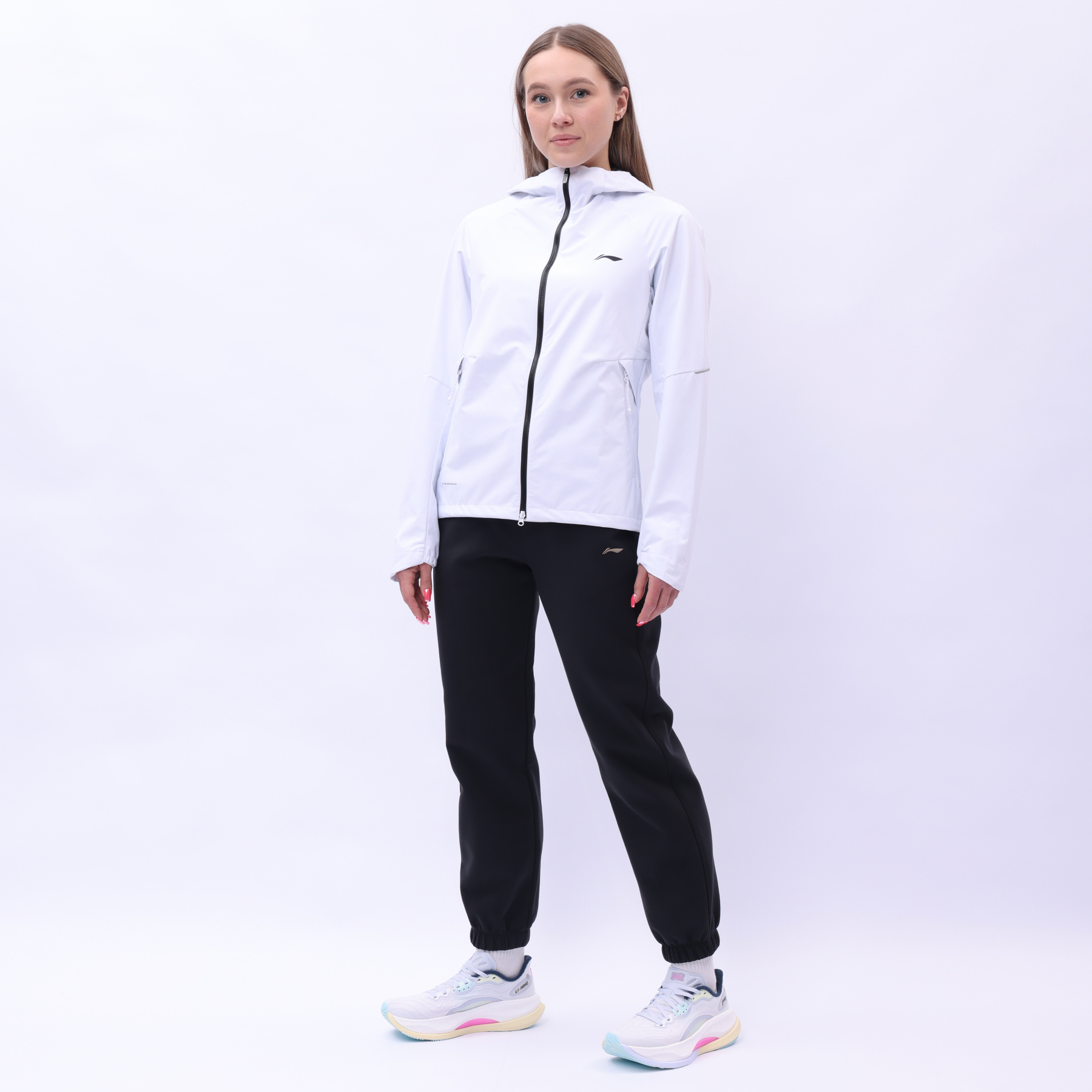 AFDV044-2 Ветровка Jogging белый