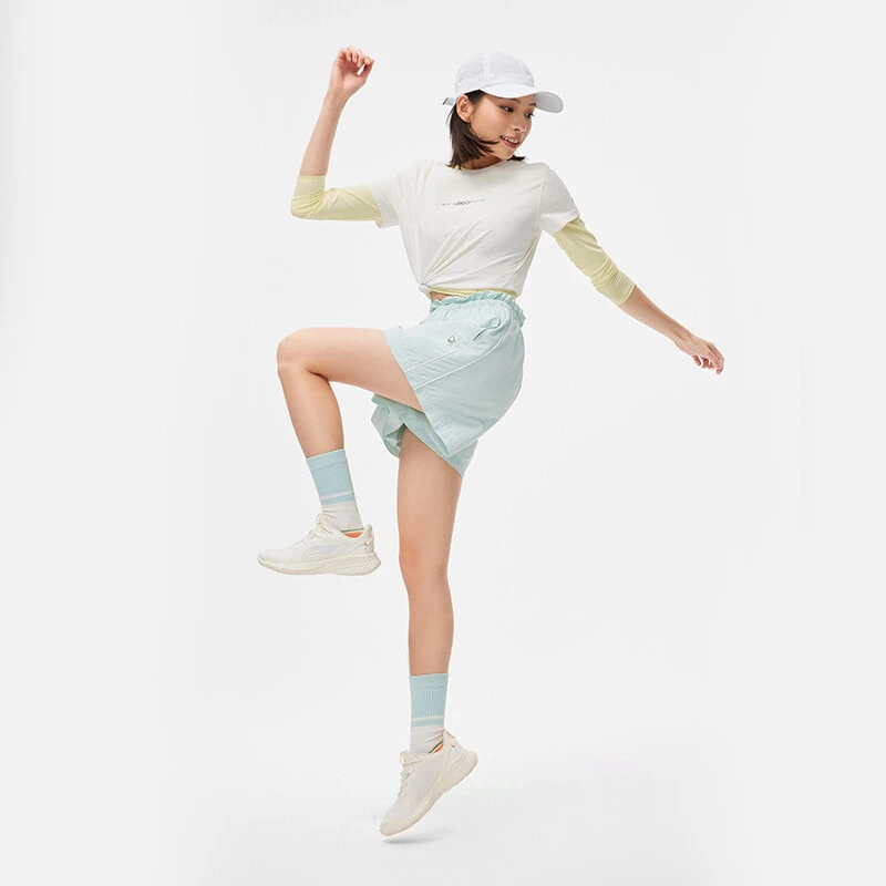 ATSU190-3 Футболка Running молочная