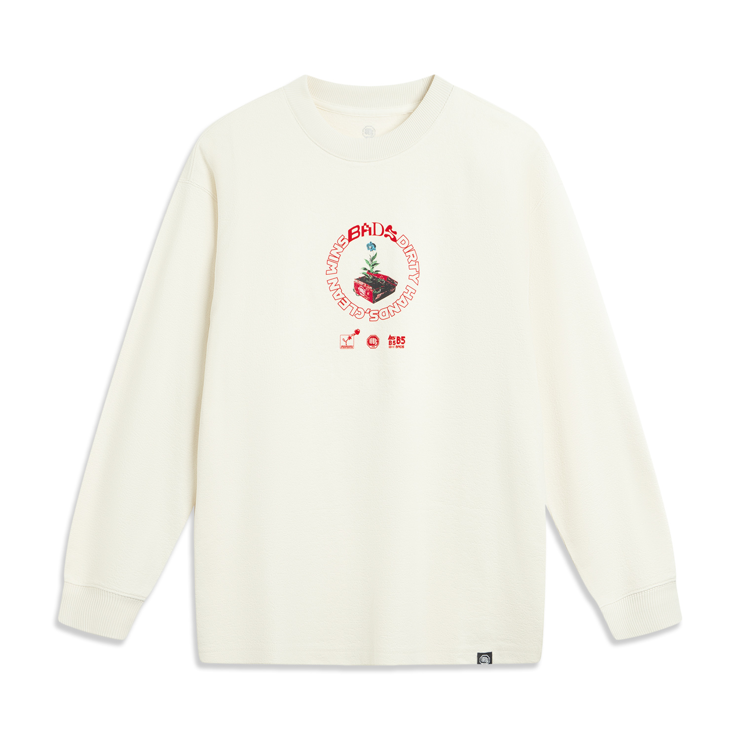 AWDVD87-1 Толстовка Bad5 Off-Court бежевый