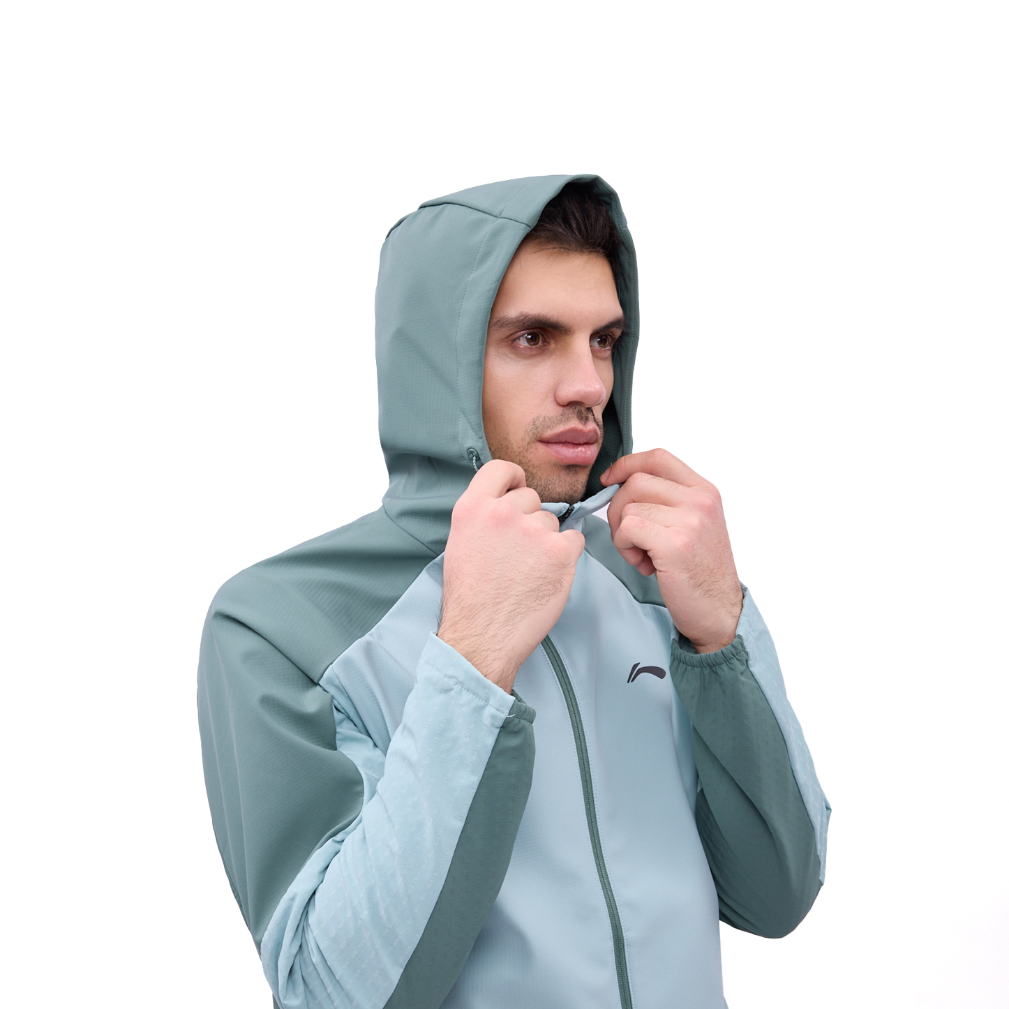 AFDVB55-5 Ветровка Jogging зеленый