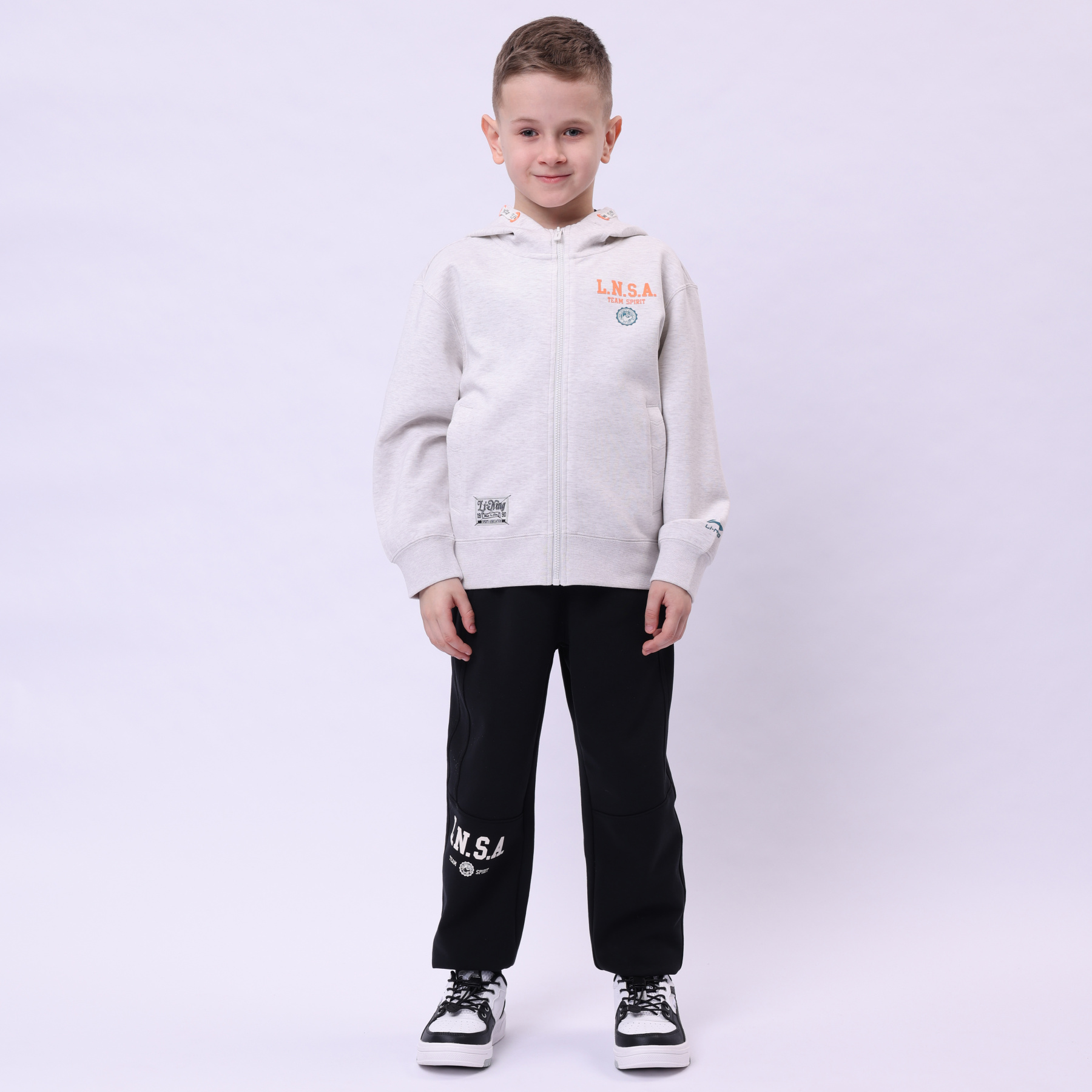 YWDU133-3 Худи Lifestyle серый