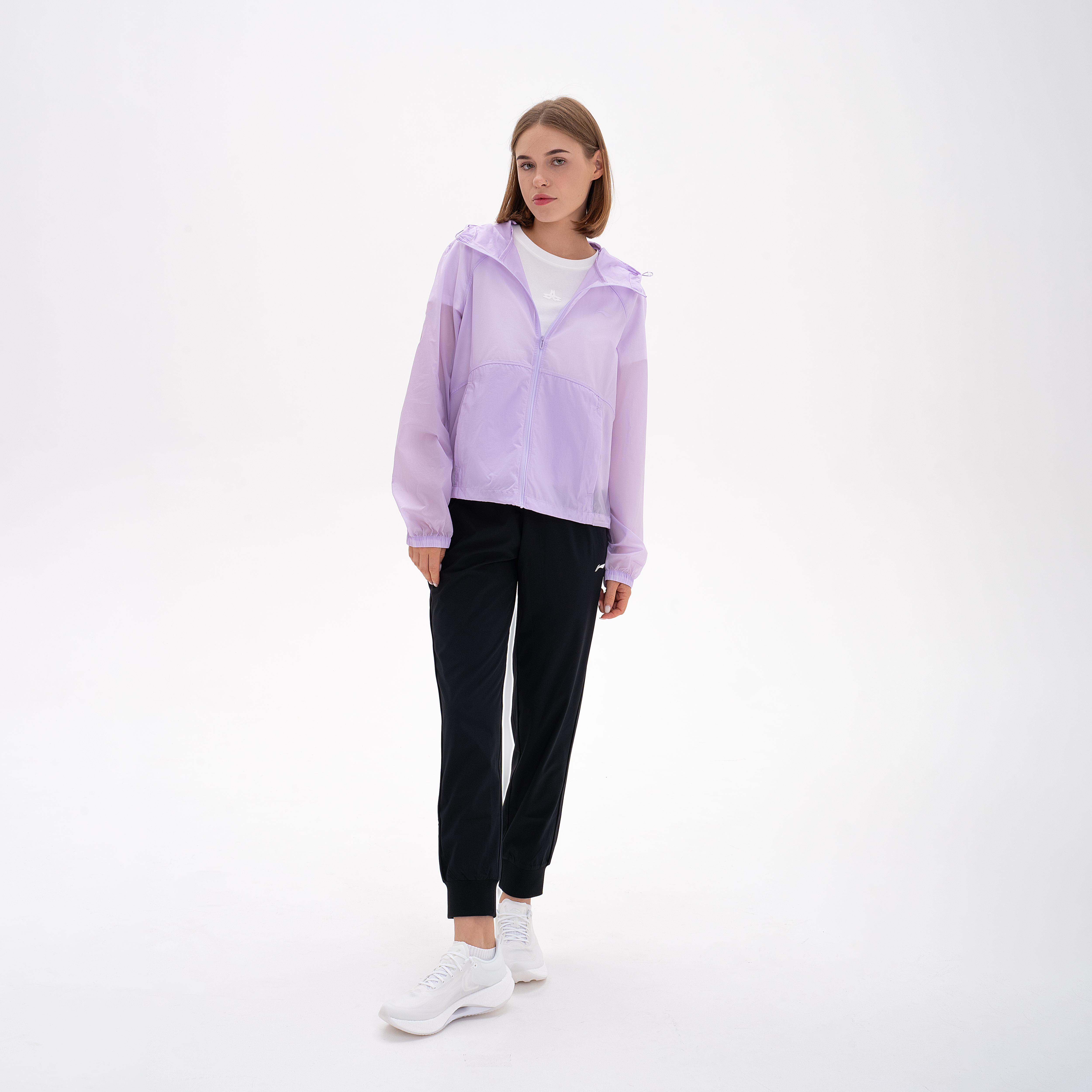 AFDU460-4 Ветровка Fitness фиолетовый