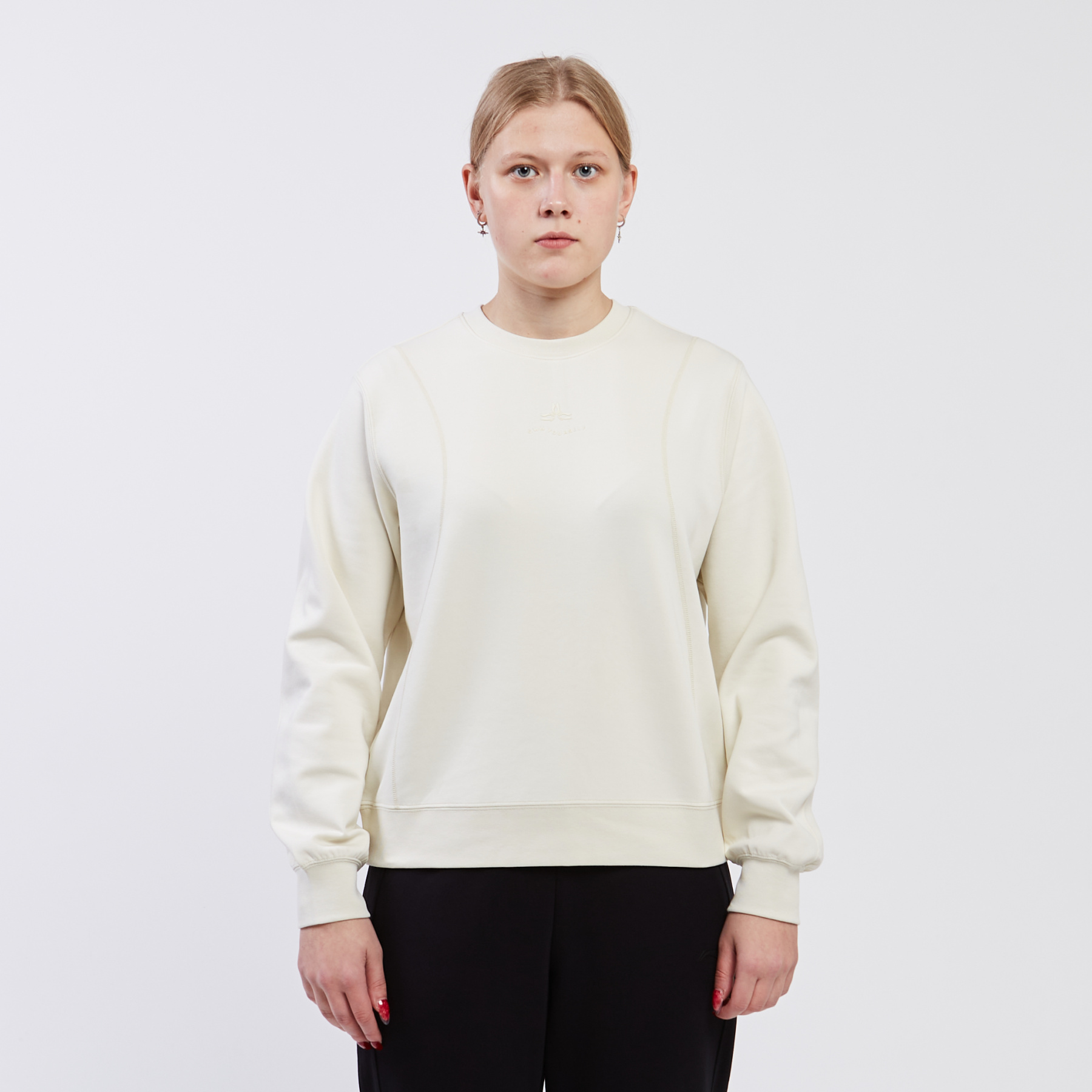 AWDU162-7 Свитшот Fitness желтый