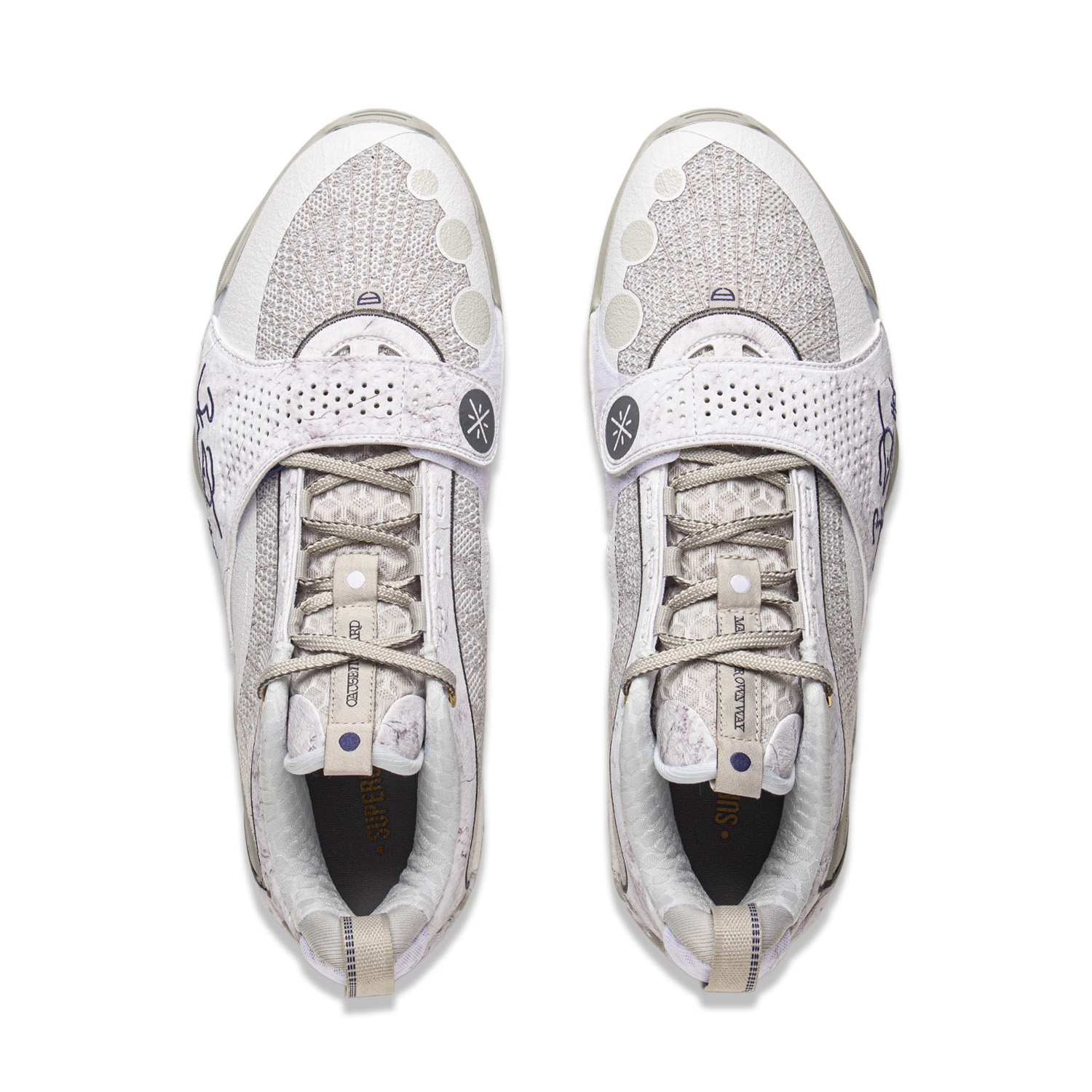 ABAV043-3 Кроссовки баскетбольные Wade All City 13 белый